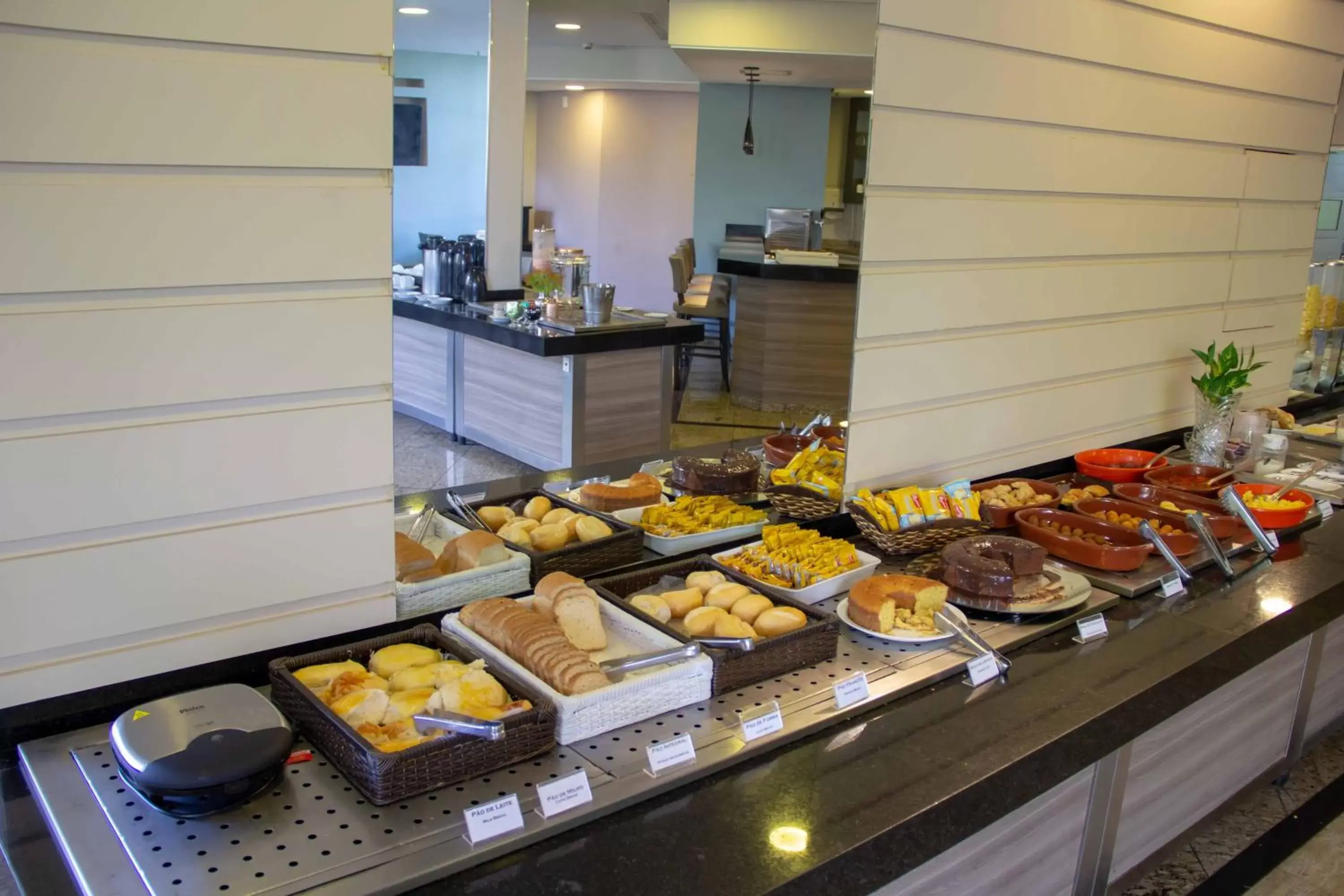 Breakfast in Aparthotel Twin Towers Breakfast in Aparthotel Twin Towers