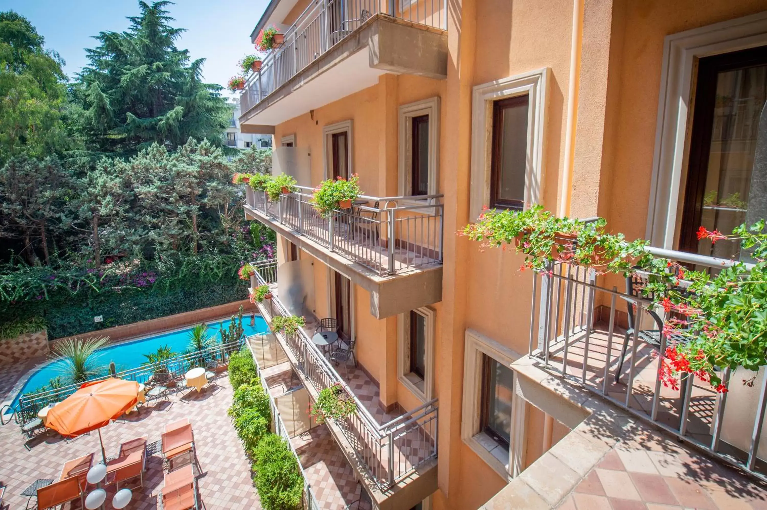 Swimming pool, Pool View in Hotel Michelangelo