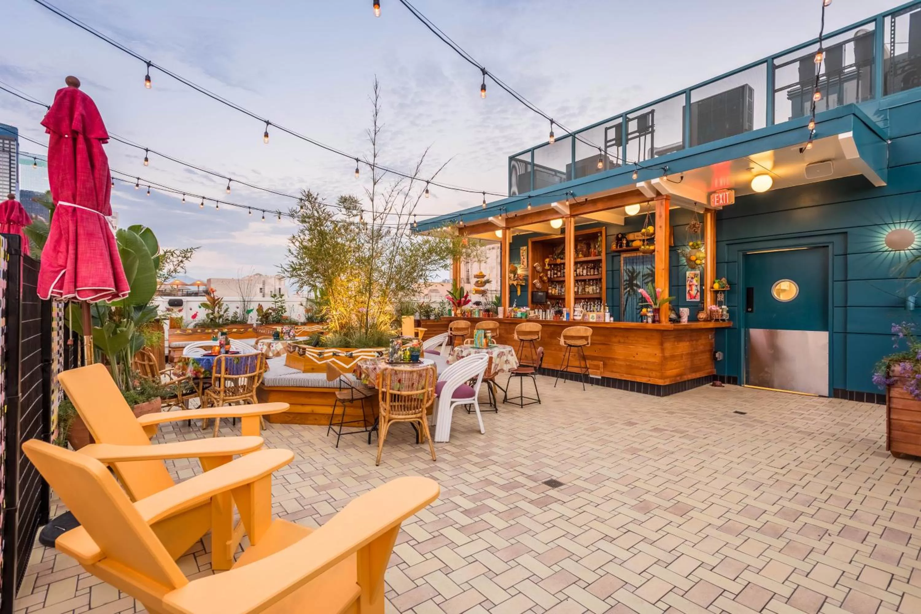 Balcony/Terrace in Freehand Los Angeles