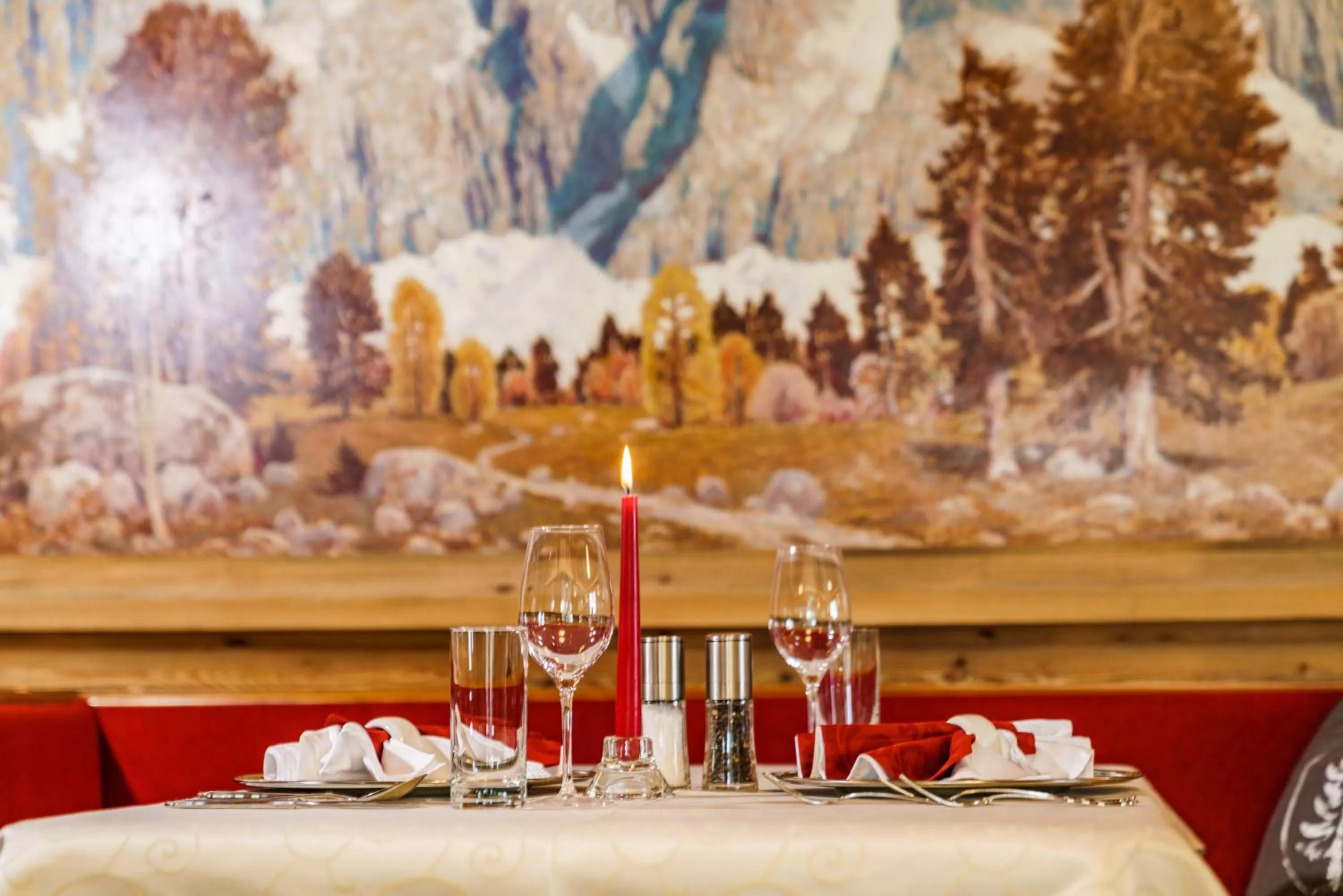 Restaurant/places to eat in Naturhotel Lärchenhof