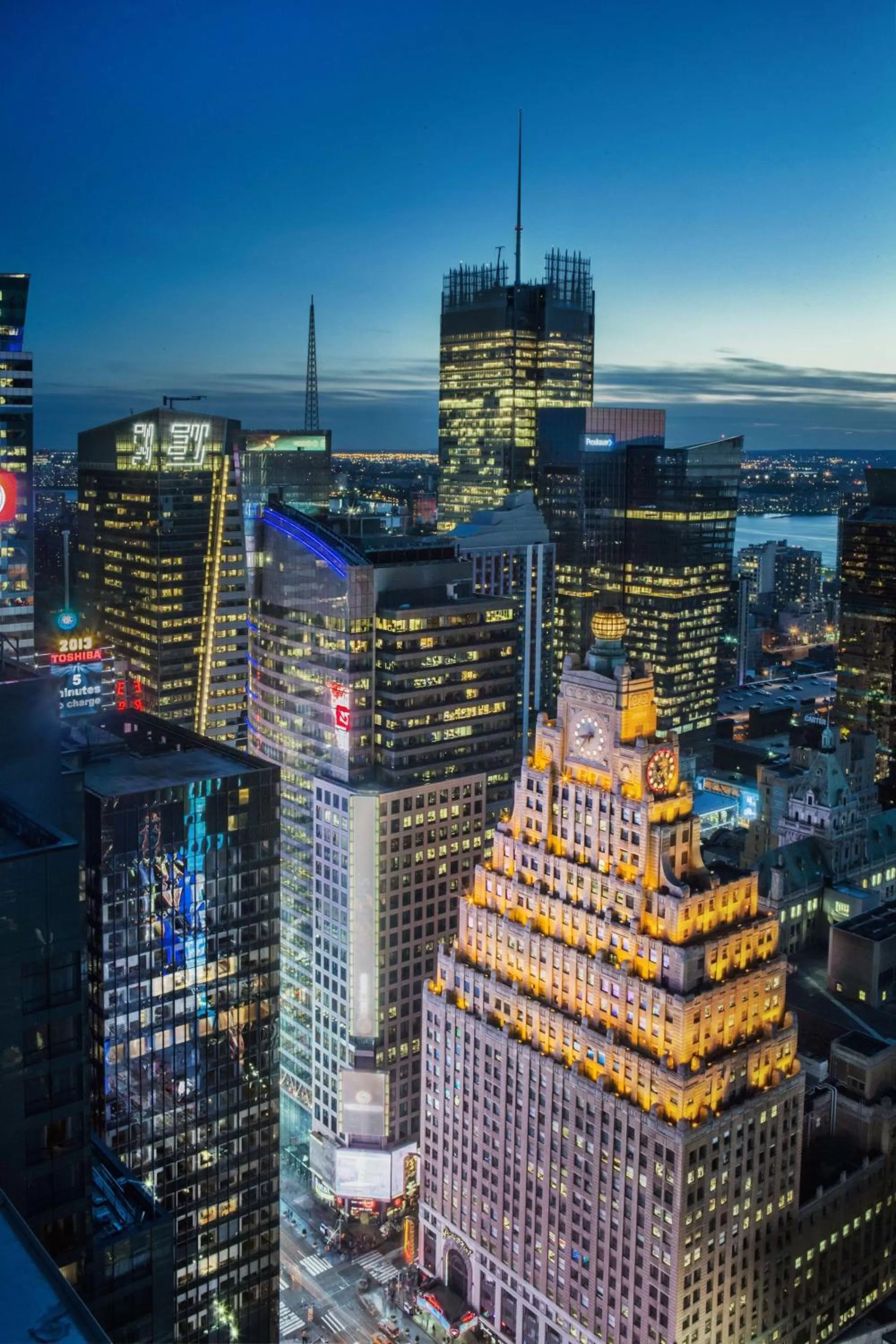 Property building in Hyatt Centric Times Square New York