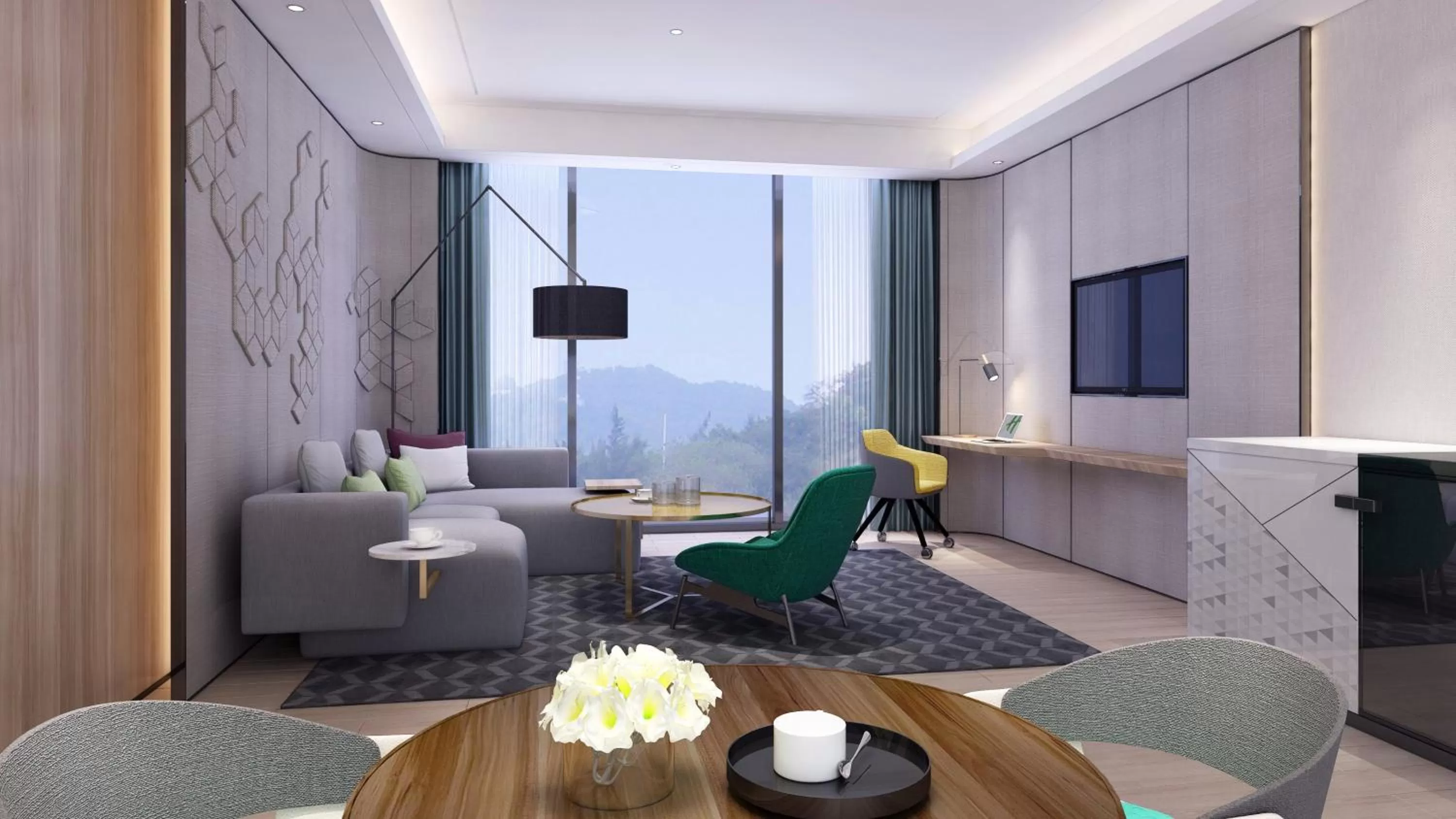 Photo of the whole room in Holiday Inn Guangzhou South Lake-an lHG Hotel