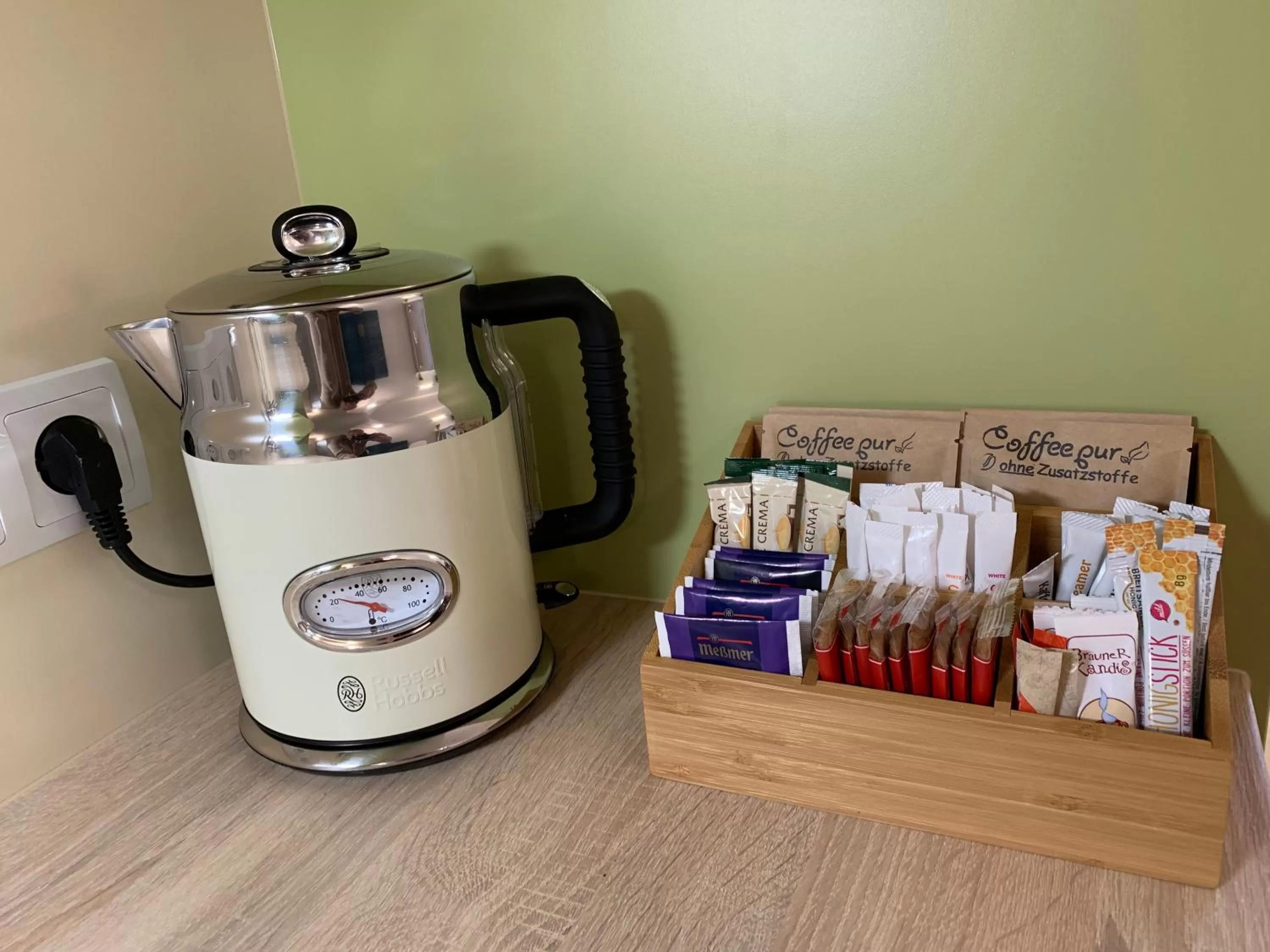 Decorative detail in Park-Lodge Am Rohrbusch