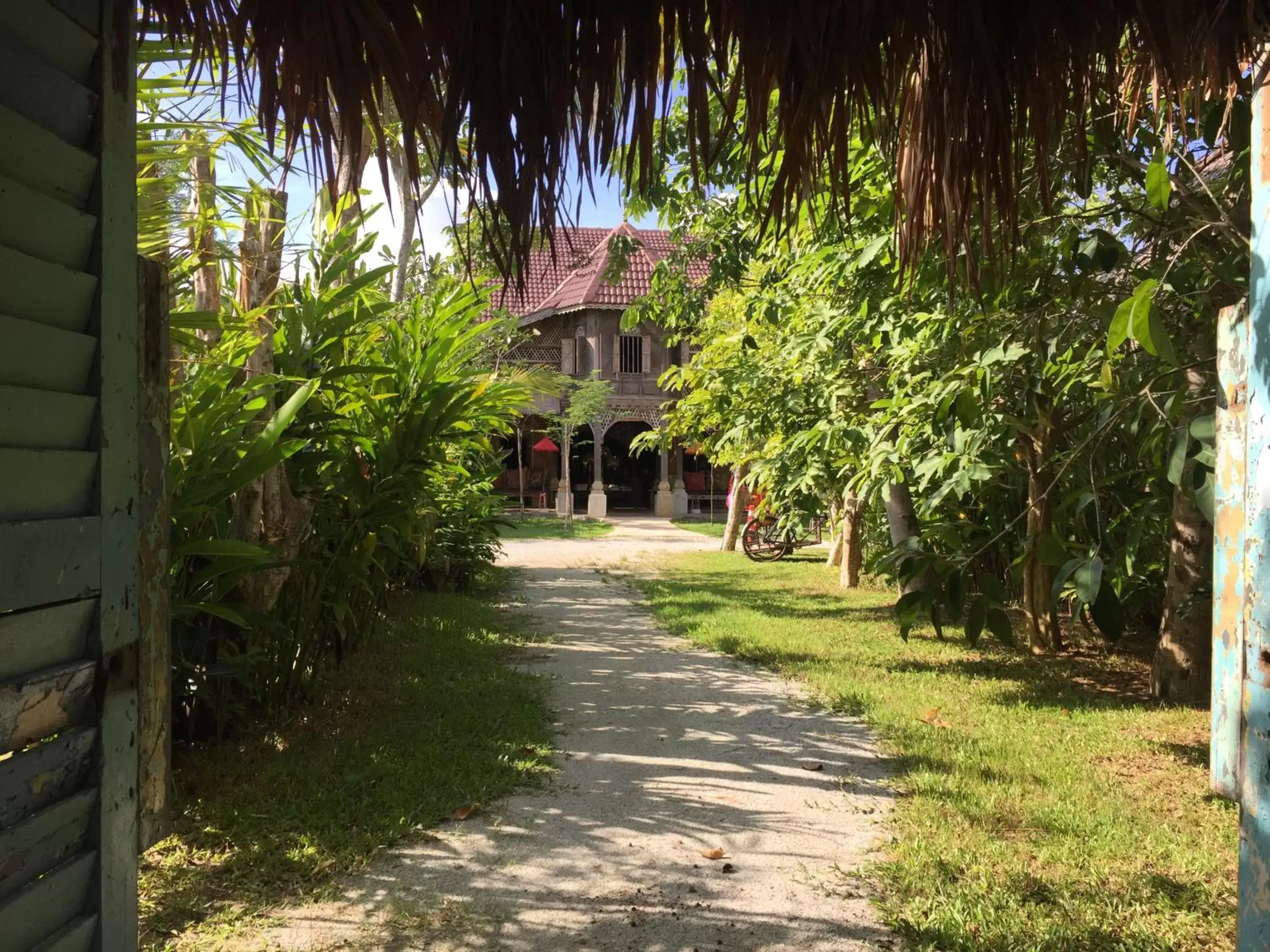 Garden in Kunang Kunang Heritage Villas