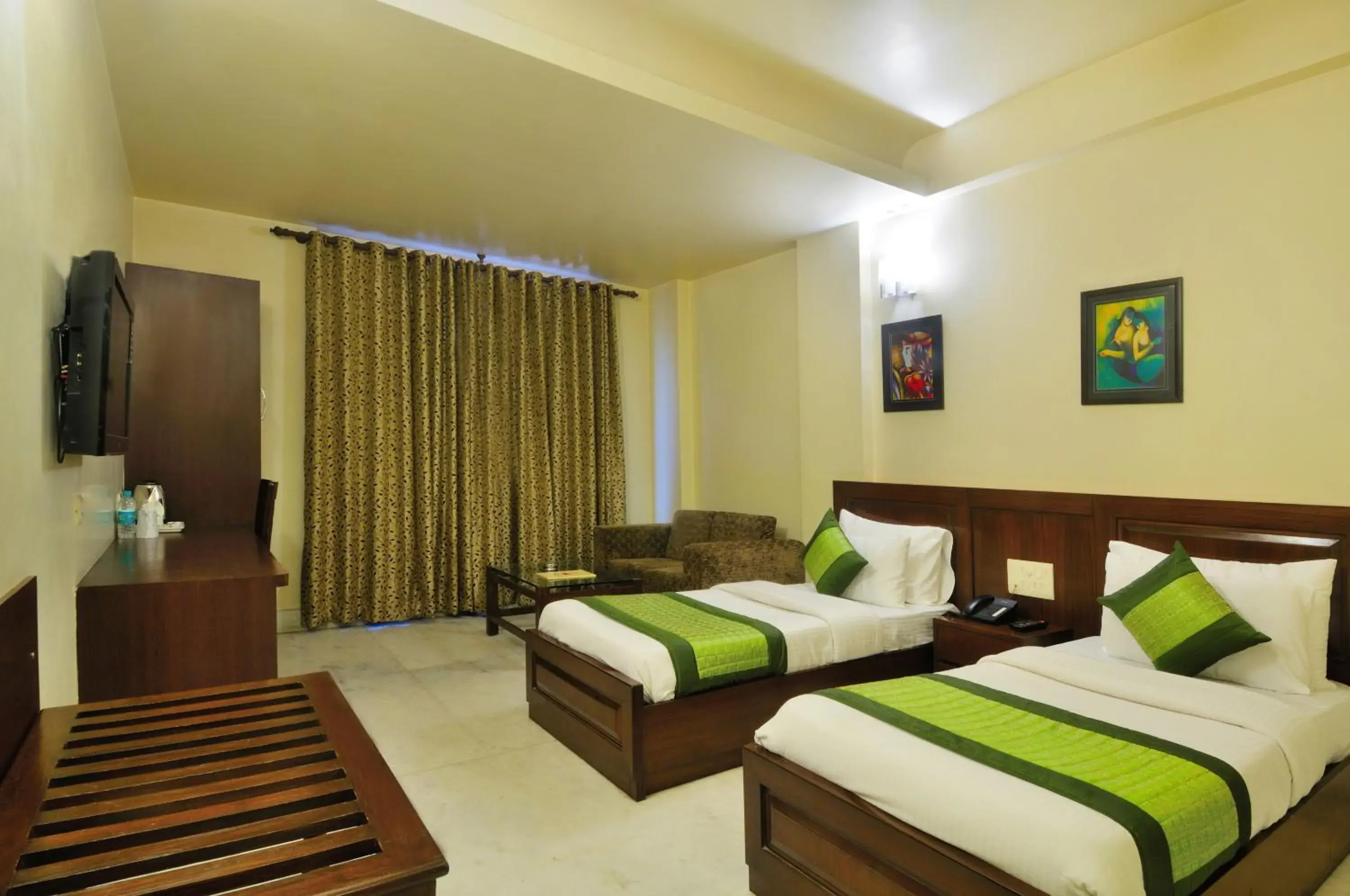 Bedroom, Bed in Hotel Shanti Villa