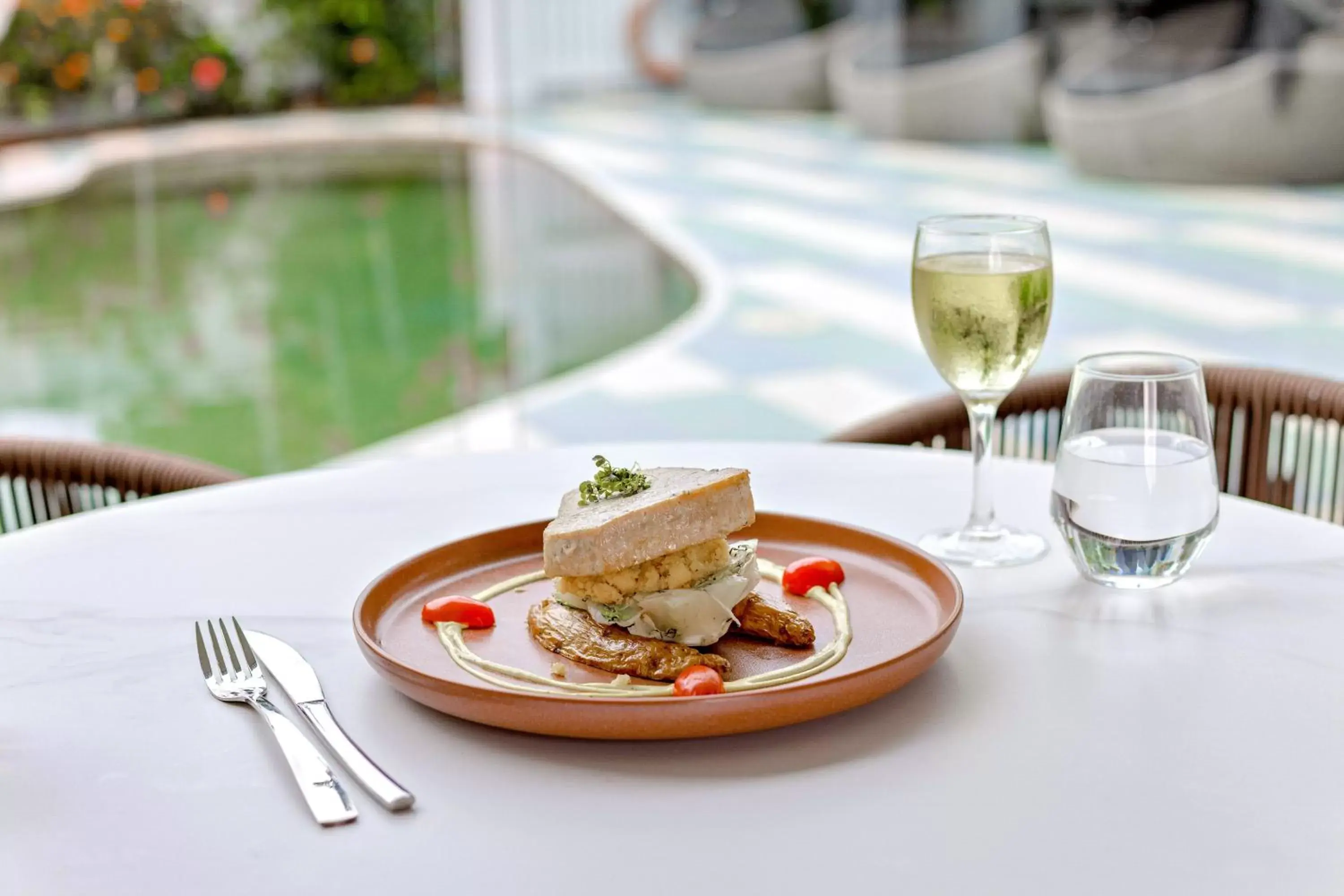 Food close-up in Mercure Cairns