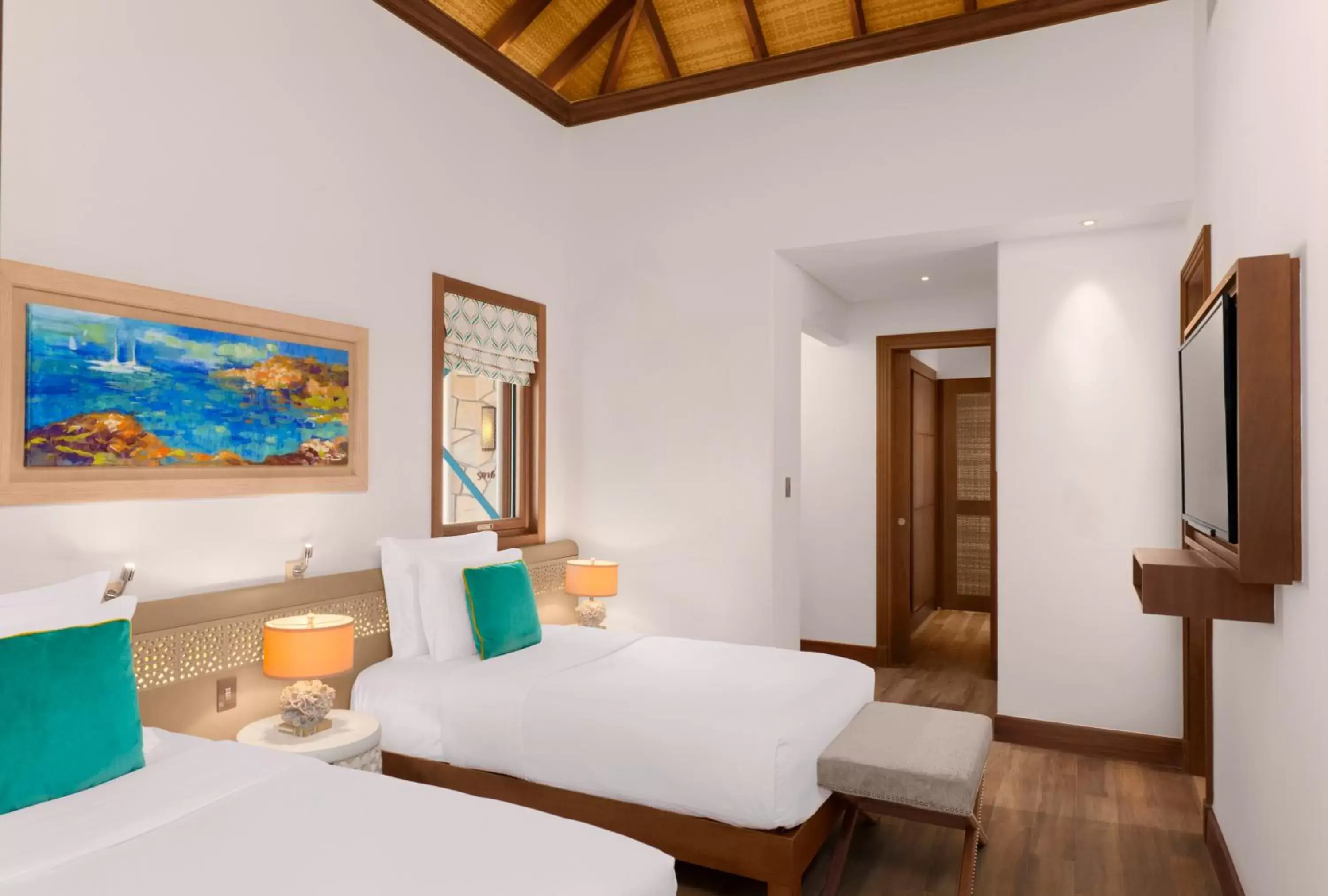 Photo of the whole room, Bed in Banana Island Resort Doha by Anantara
