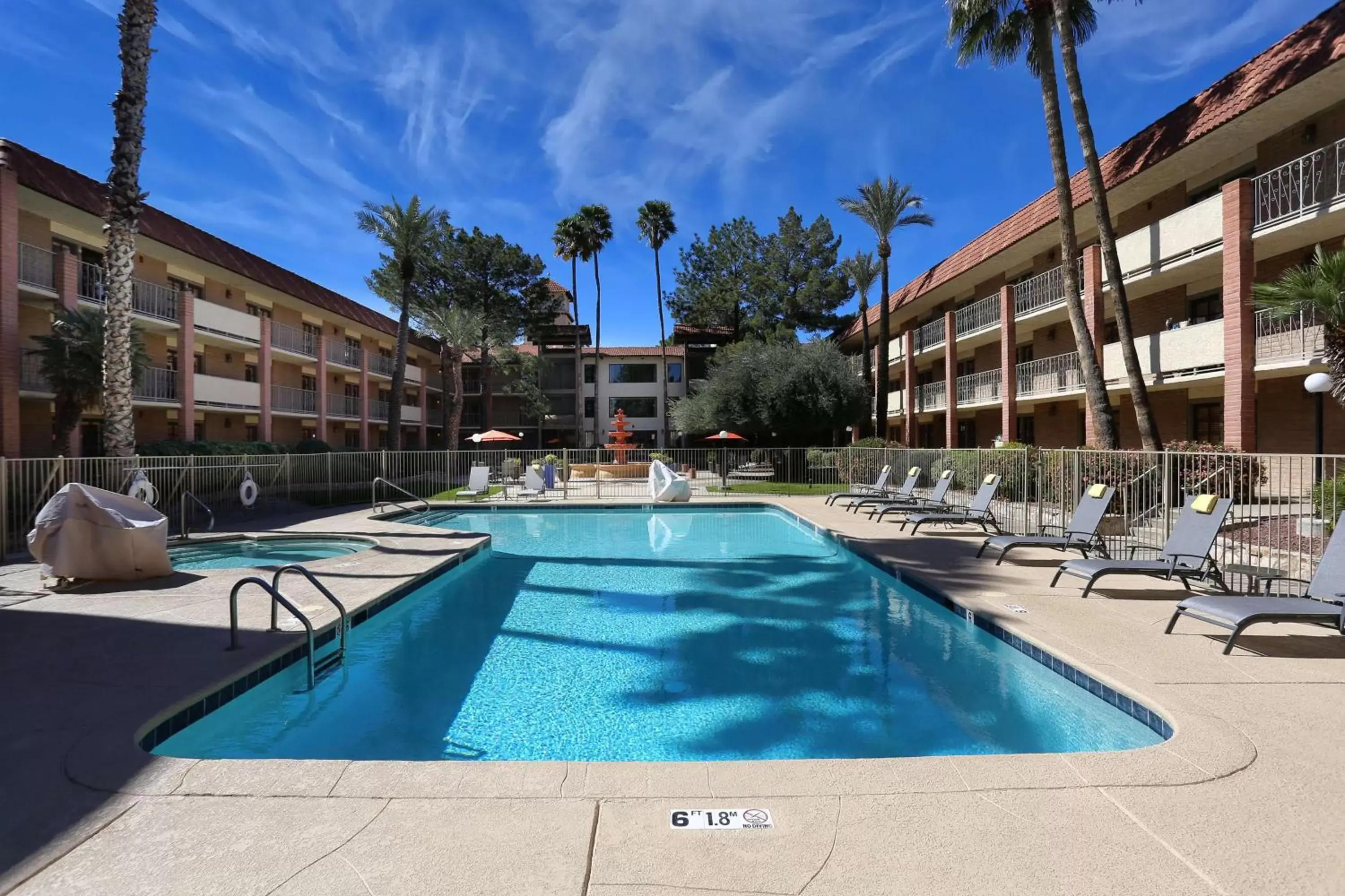 Pool view, Property Building in DoubleTree Suites by Hilton Tucson Airport