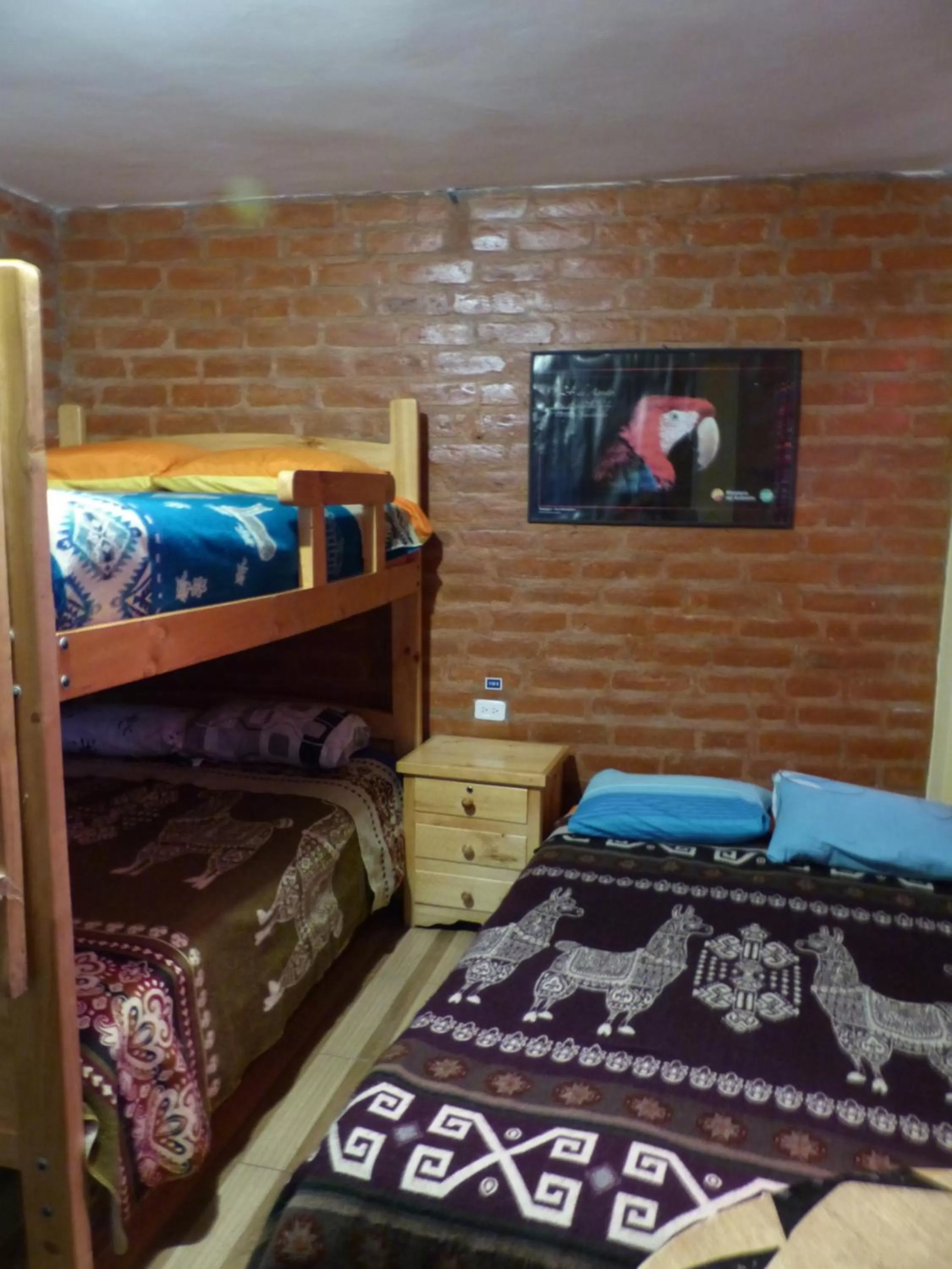 Bedroom, Bed in Hostal La Casa Amarilla City