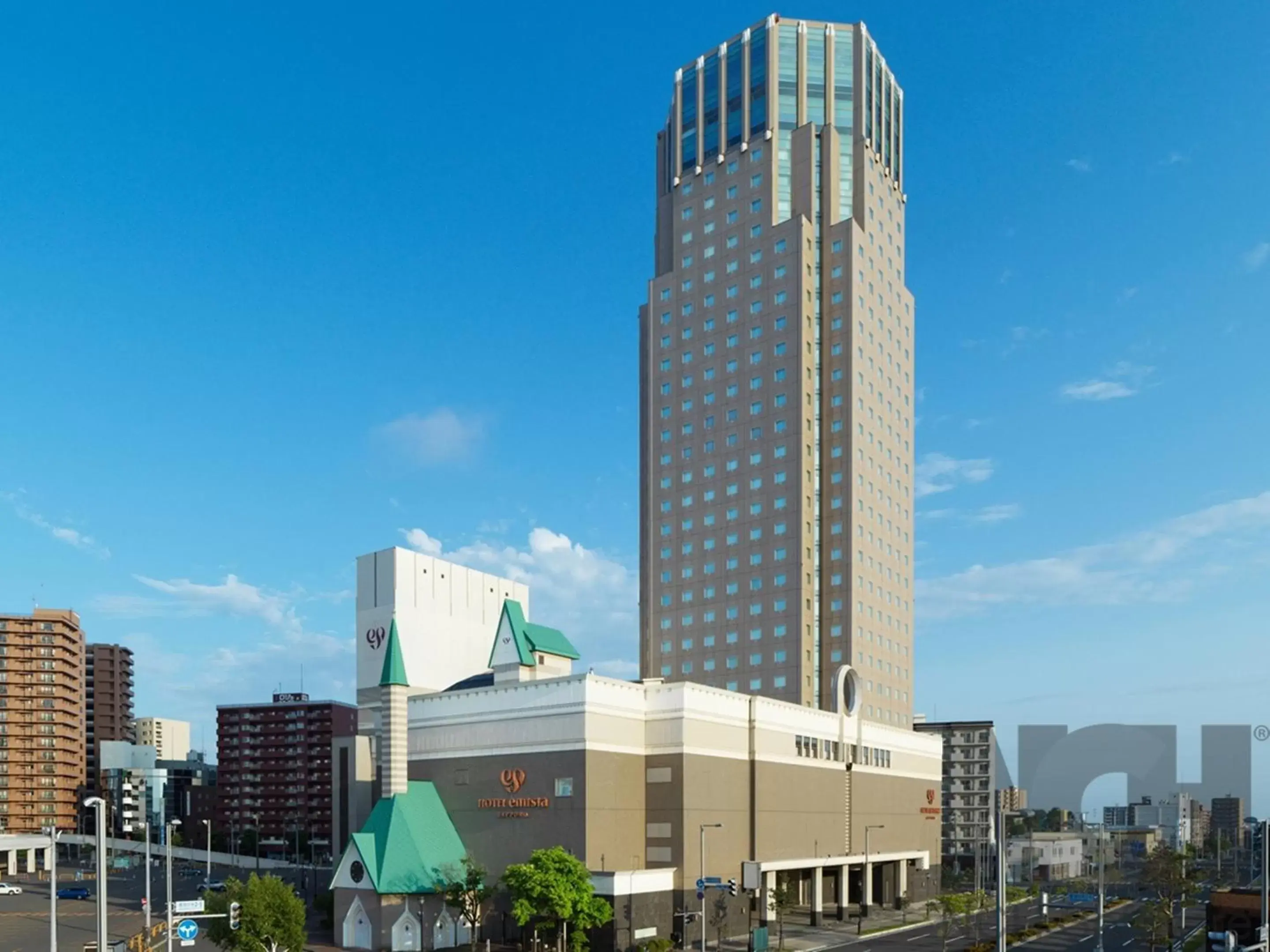 Property building in Hotel Emisia Sapporo