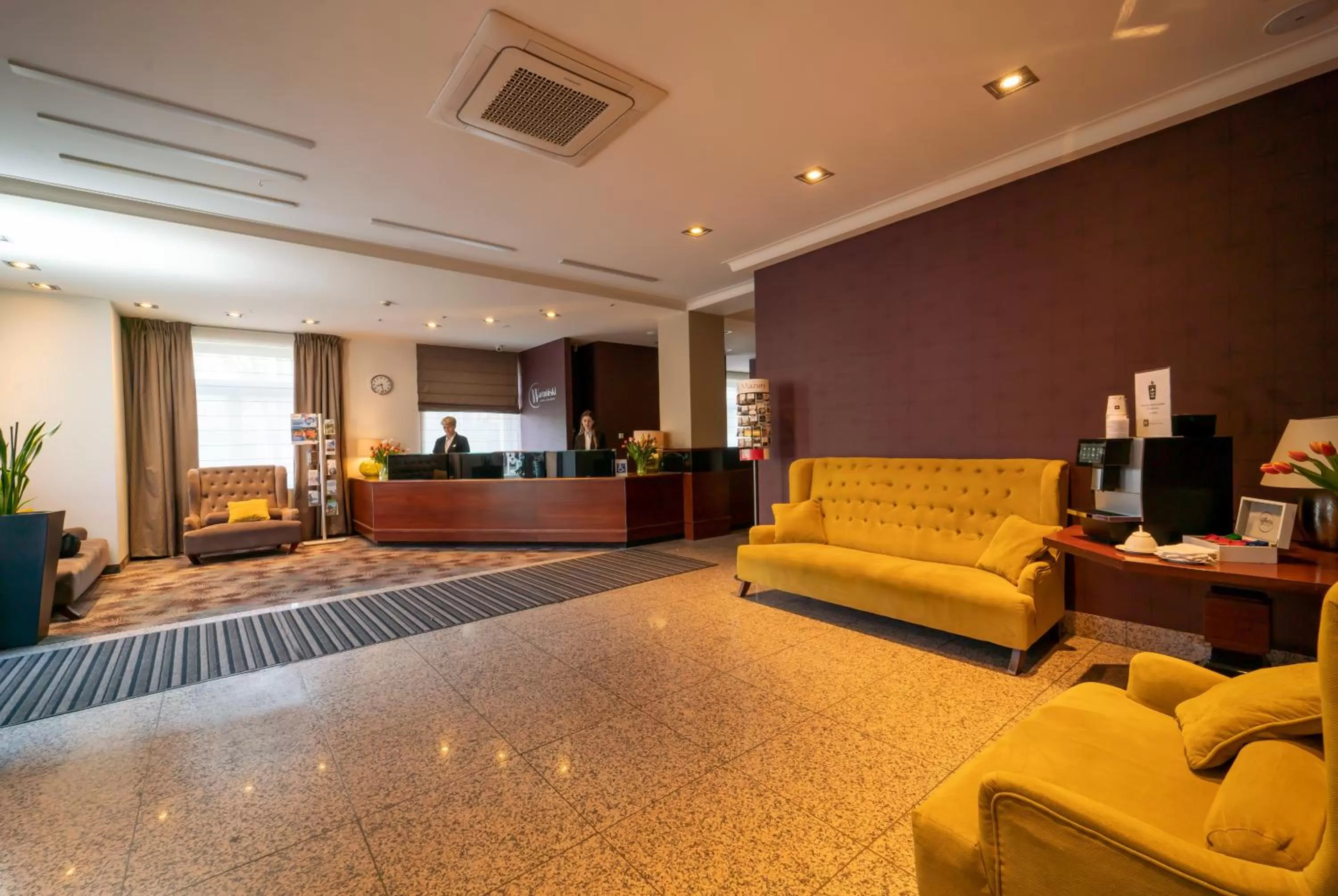 Lobby or reception in Warmiński Hotel & Conference
