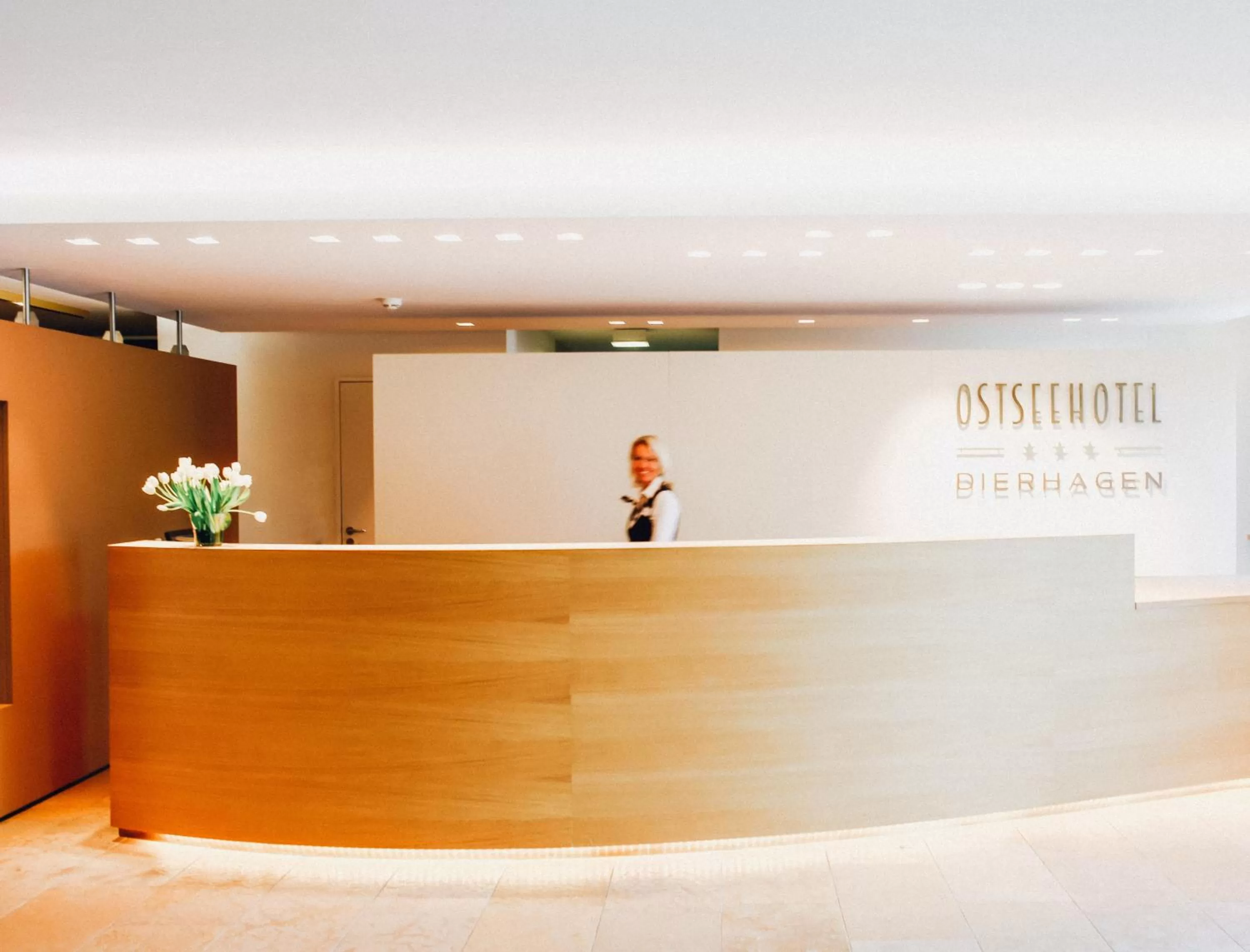 Lobby or reception in Ostseehotel Dierhagen