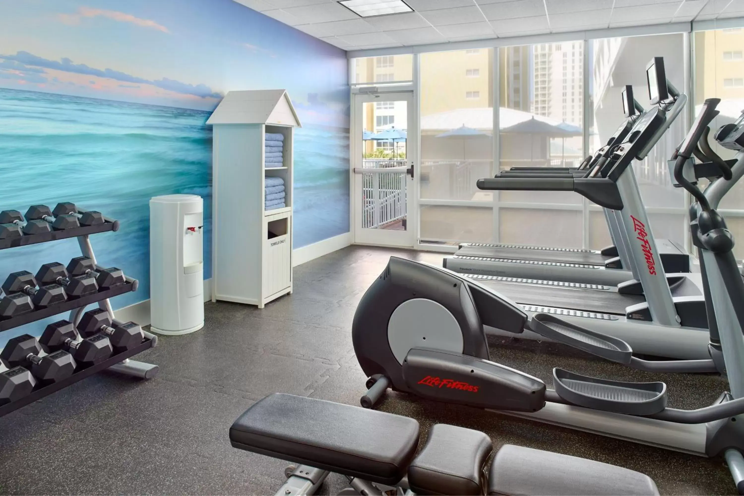 Fitness centre/facilities, Fitness Center/Facilities in SpringHill Suites by Marriott Pensacola Beach