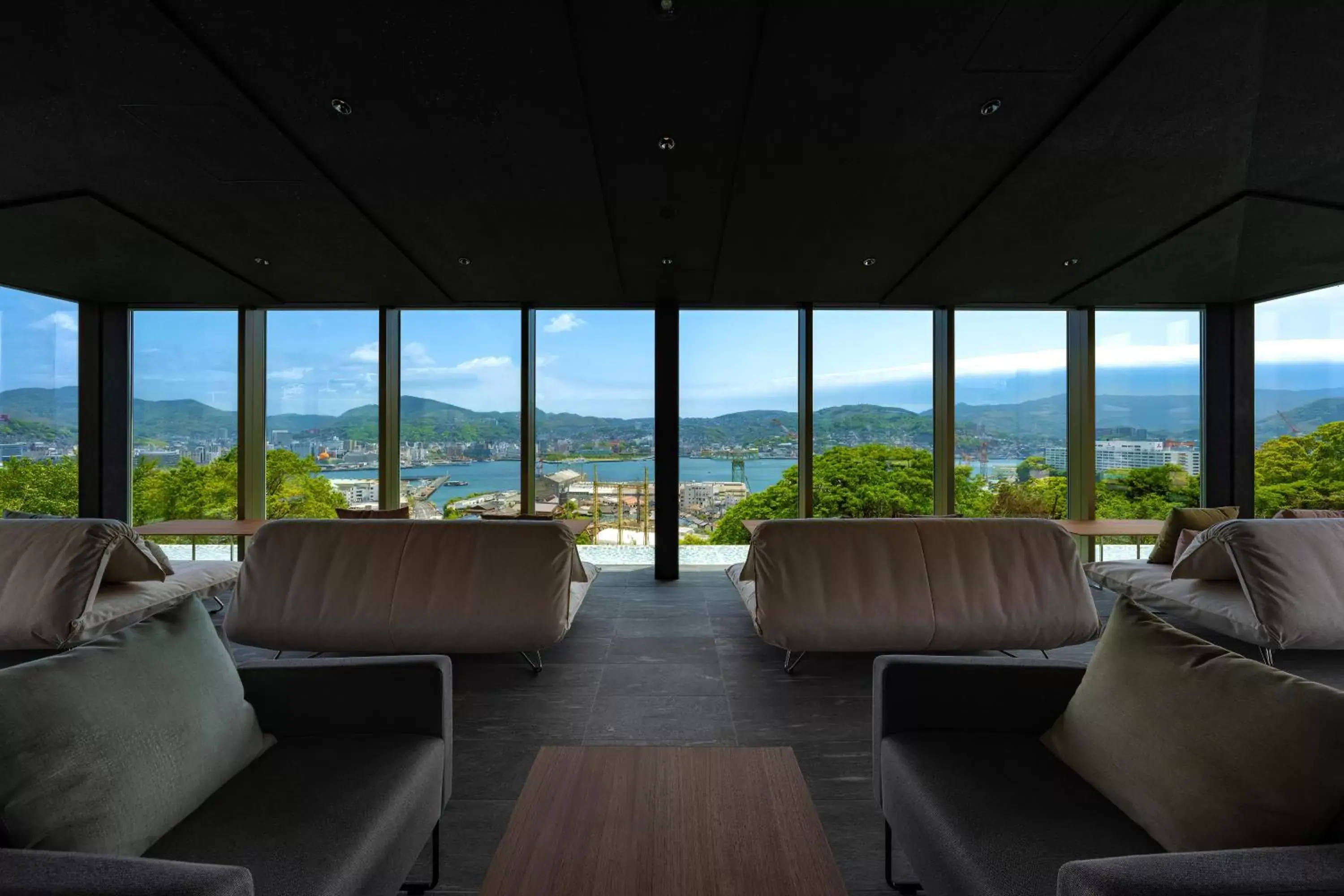 Lounge or bar, Mountain View in Garden Terrace Nagasaki Hotel & Resort