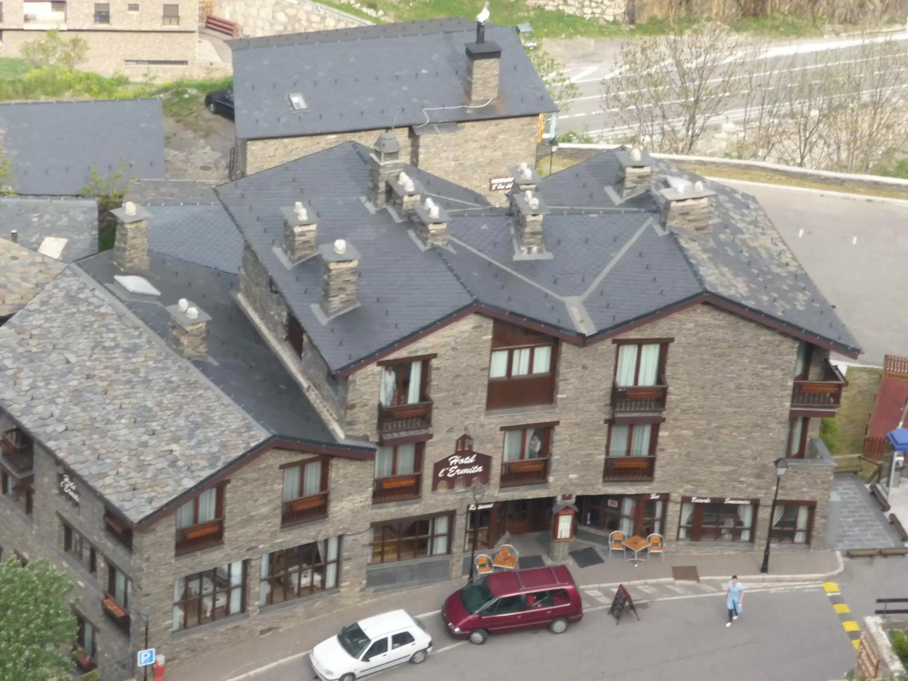 Bird's eye view in Hotel L’Ermita B&B Bird's eye view in Hotel L’Ermita B&B