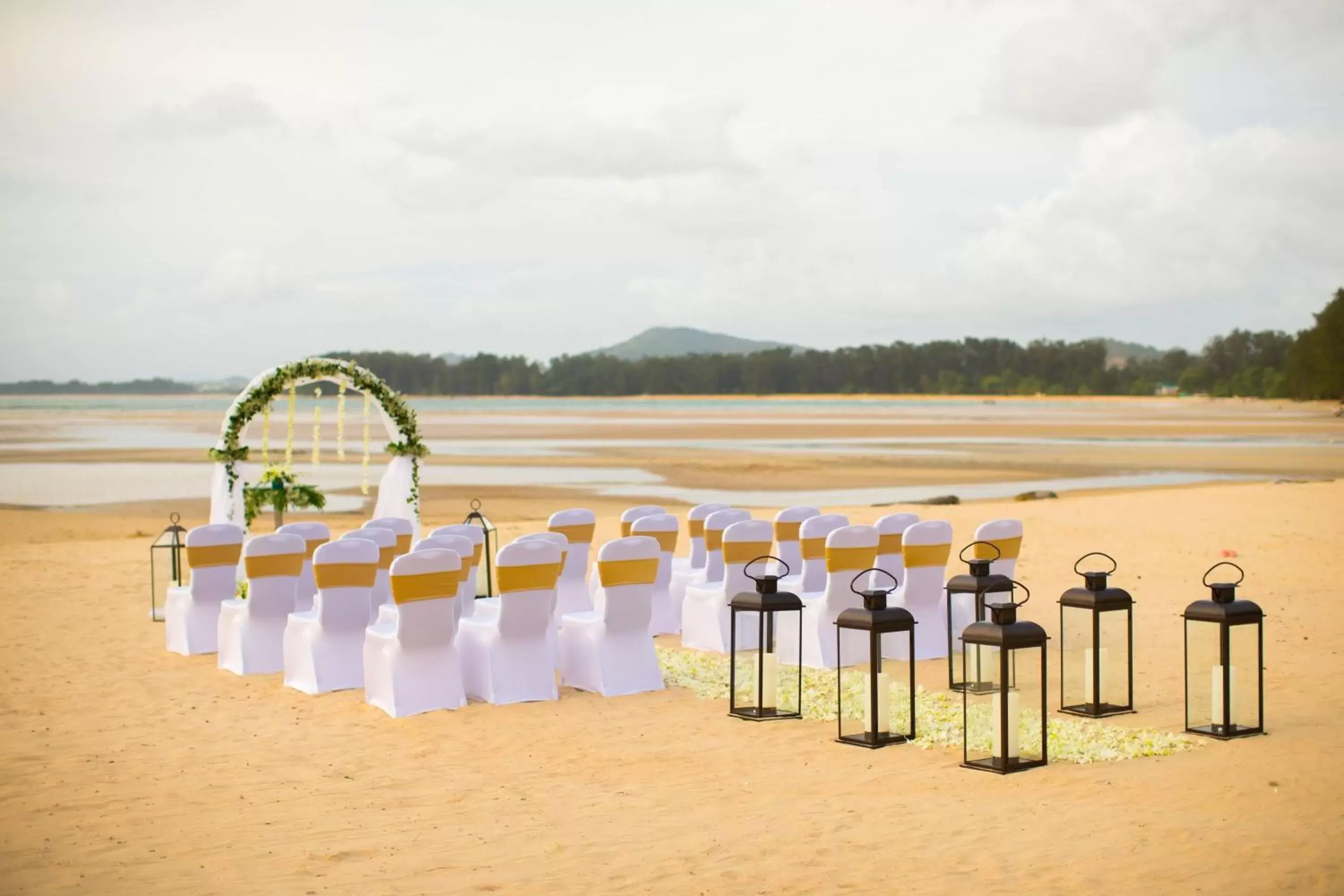 Beach in Phuket Marriott Resort and Spa, Nai Yang Beach