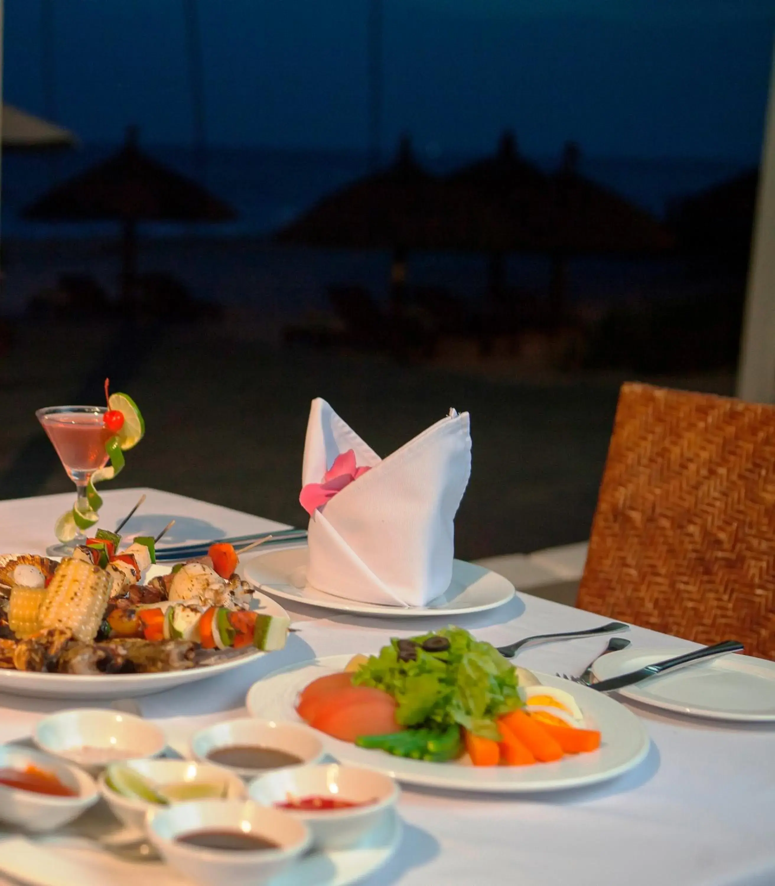 Dinner in Blue Ocean Resort