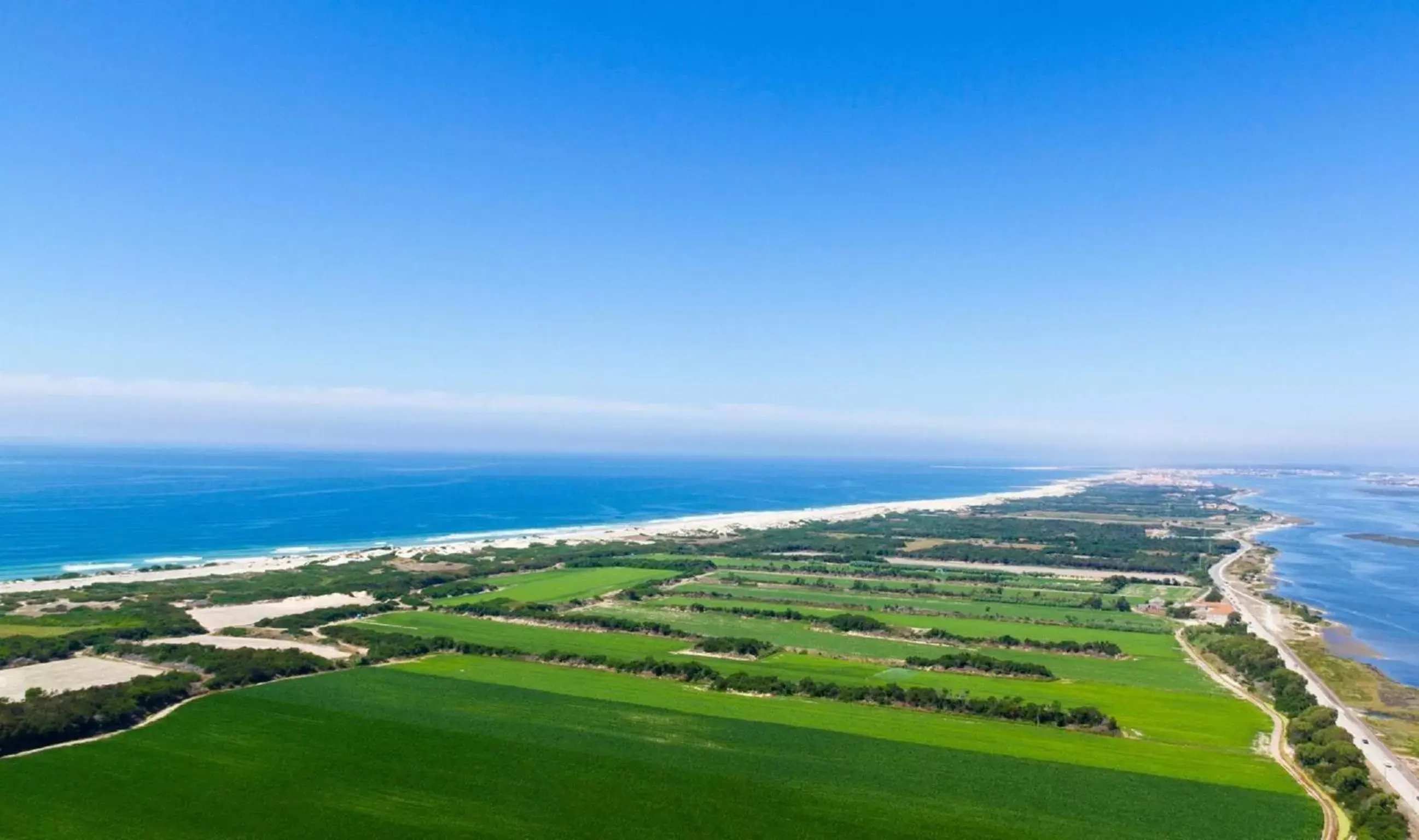 Natural landscape, Bird's-eye View in Hotel Santiago