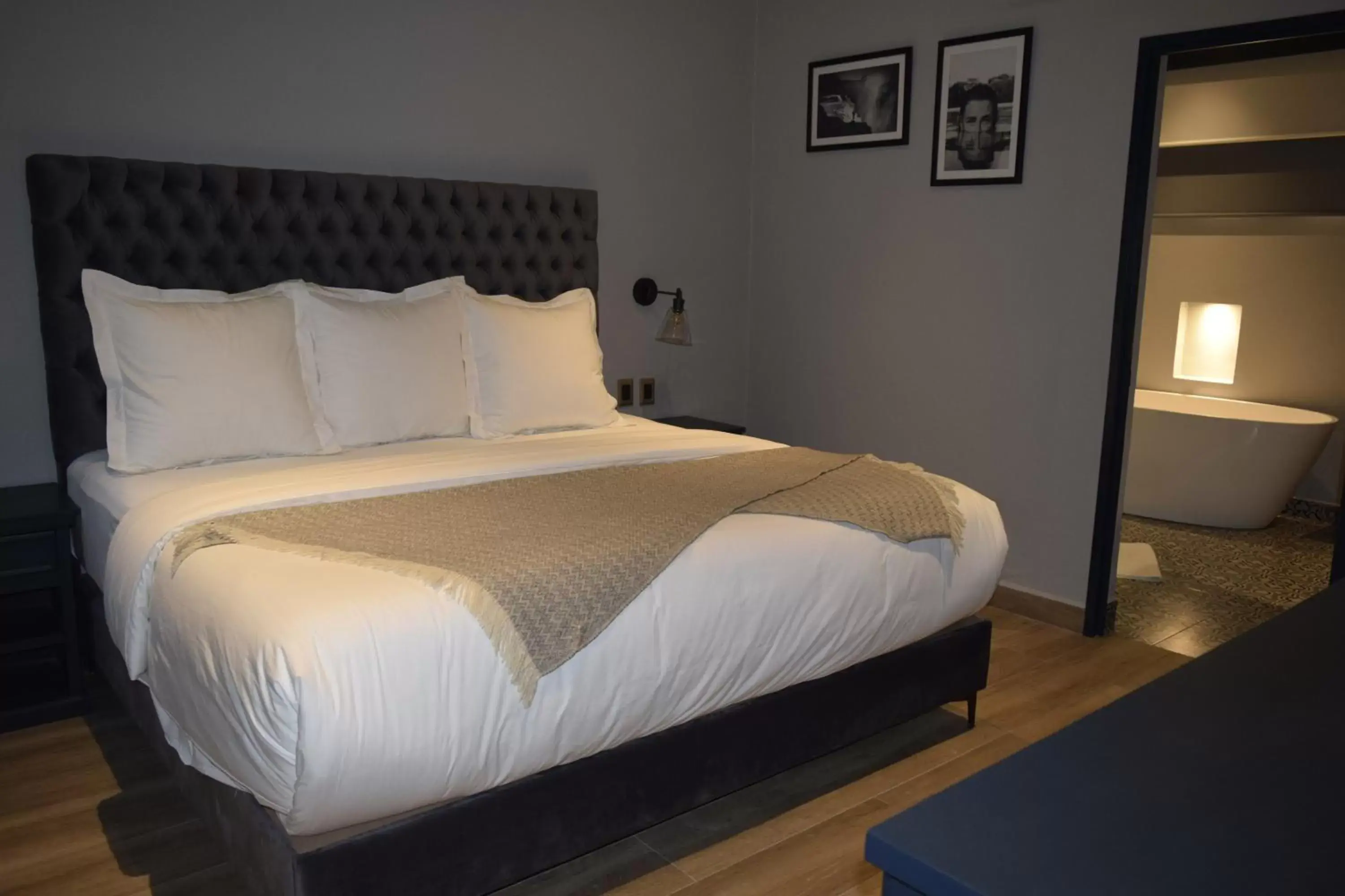 Bed in Hotel Origen