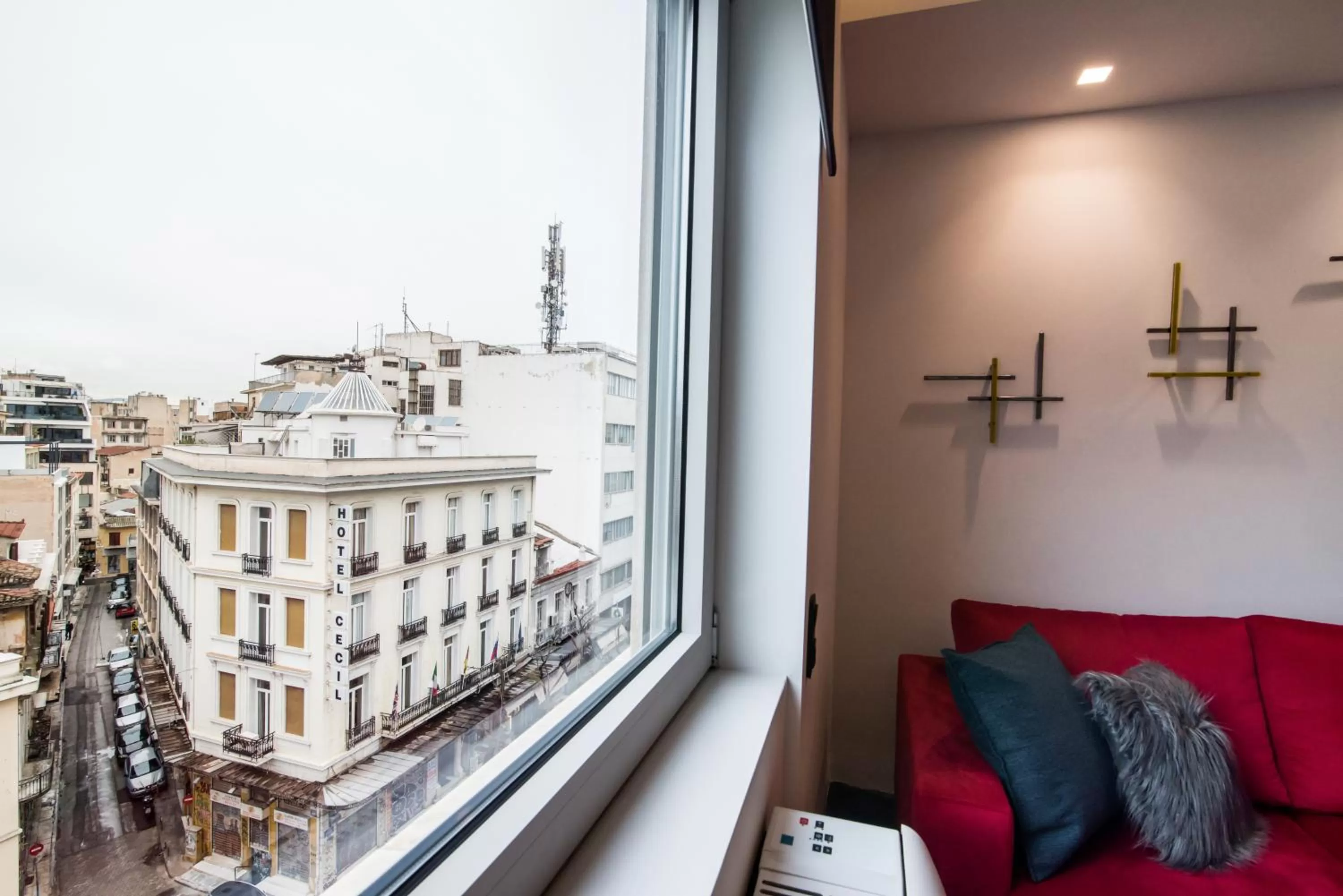 City view in AthinA STREETAPARTMENTS