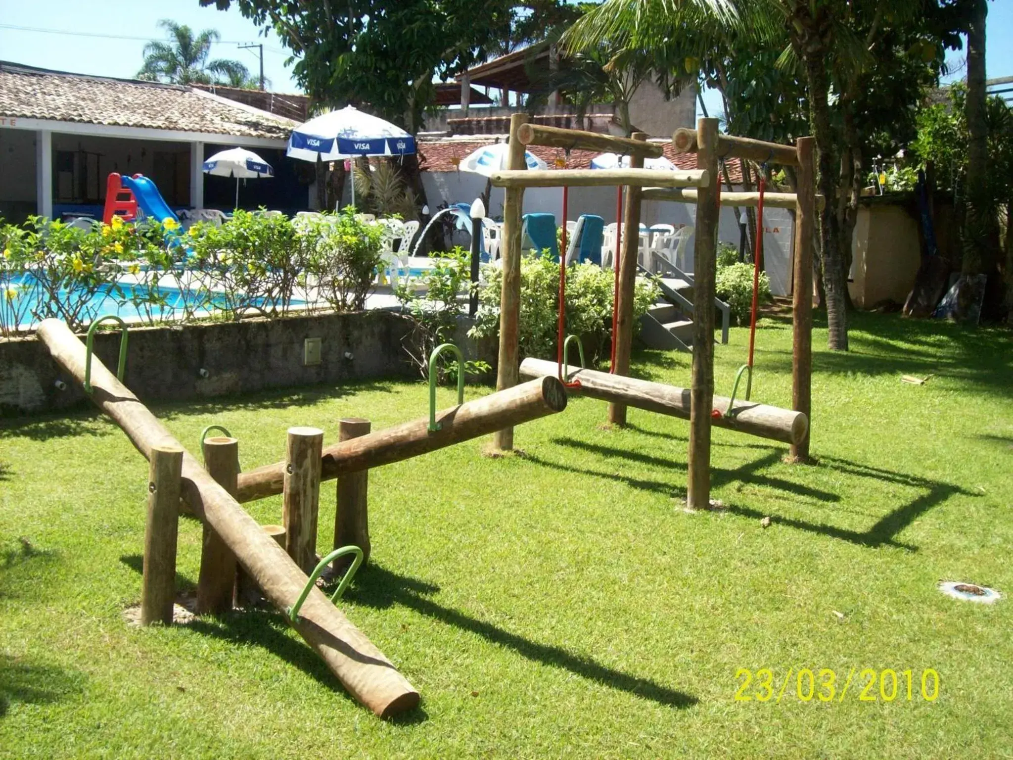 Children play ground, Children's Play Area in Hotel Pousada Vivendas do Sol e Mar