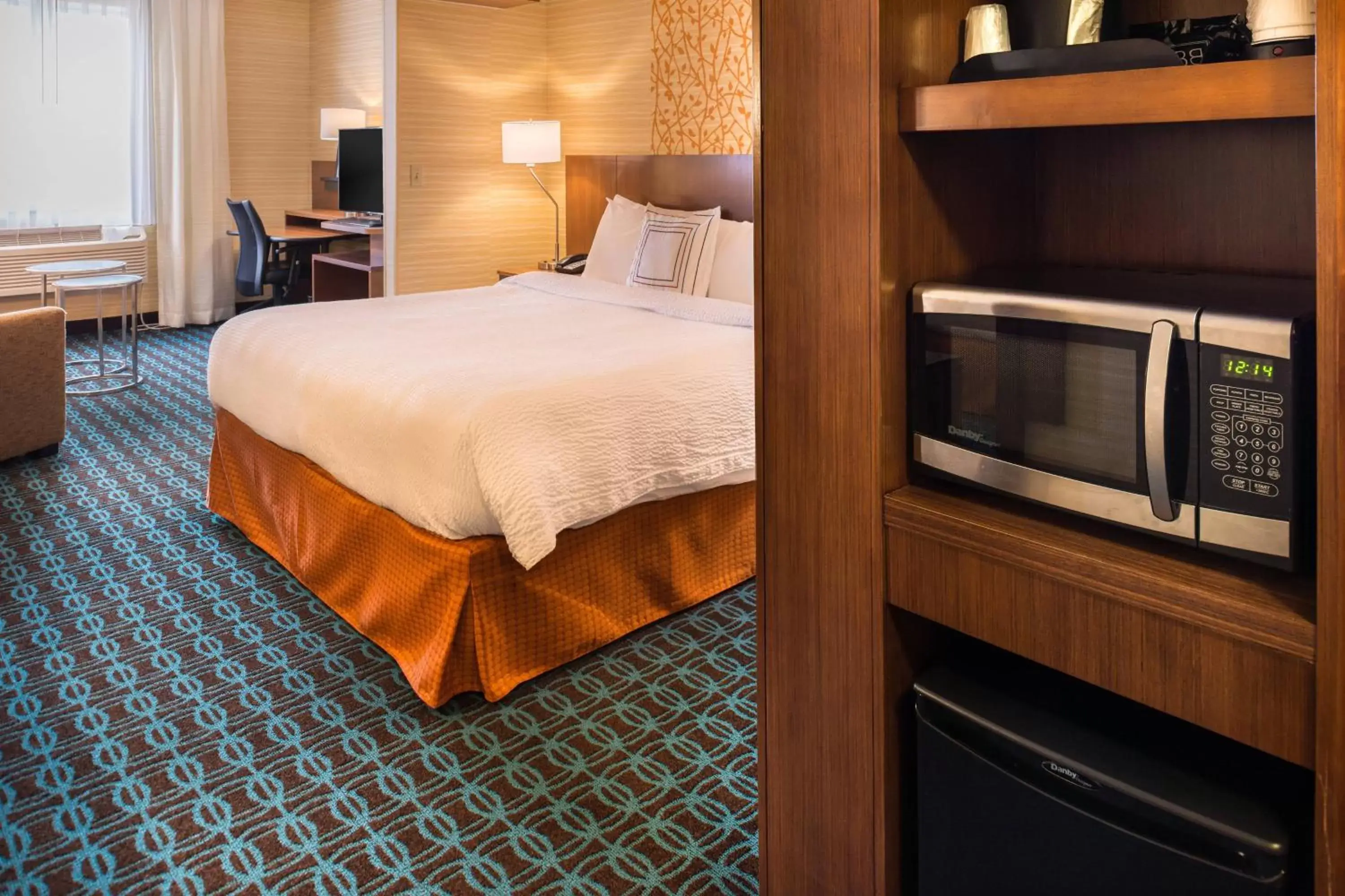 Bedroom, Bed in Fairfield Inn & Suites by Marriott Olean
