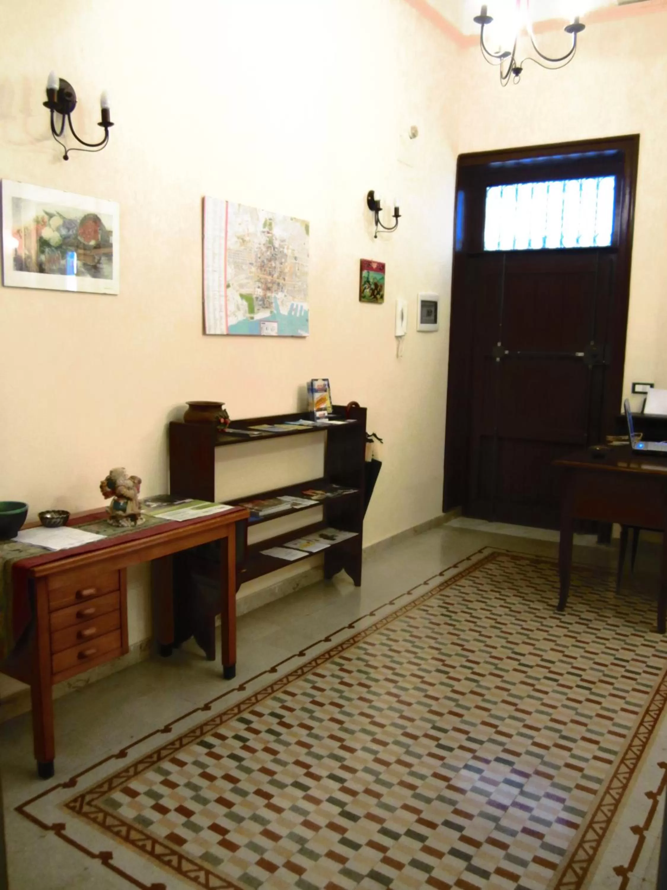 Lobby or reception in I Cavalieri di Malta