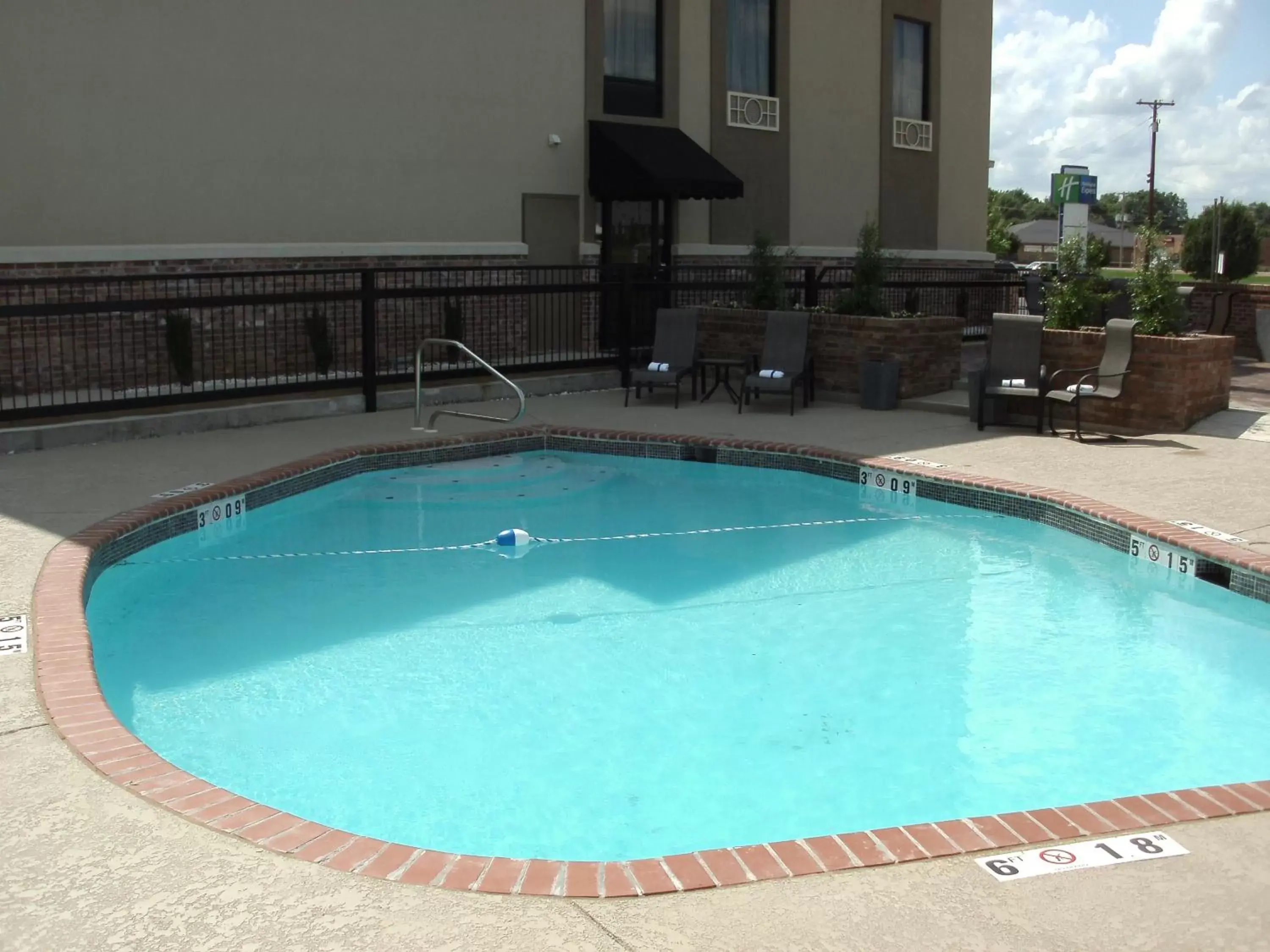Swimming Pool in Holiday Inn Express New Albany, an IHG Hotel