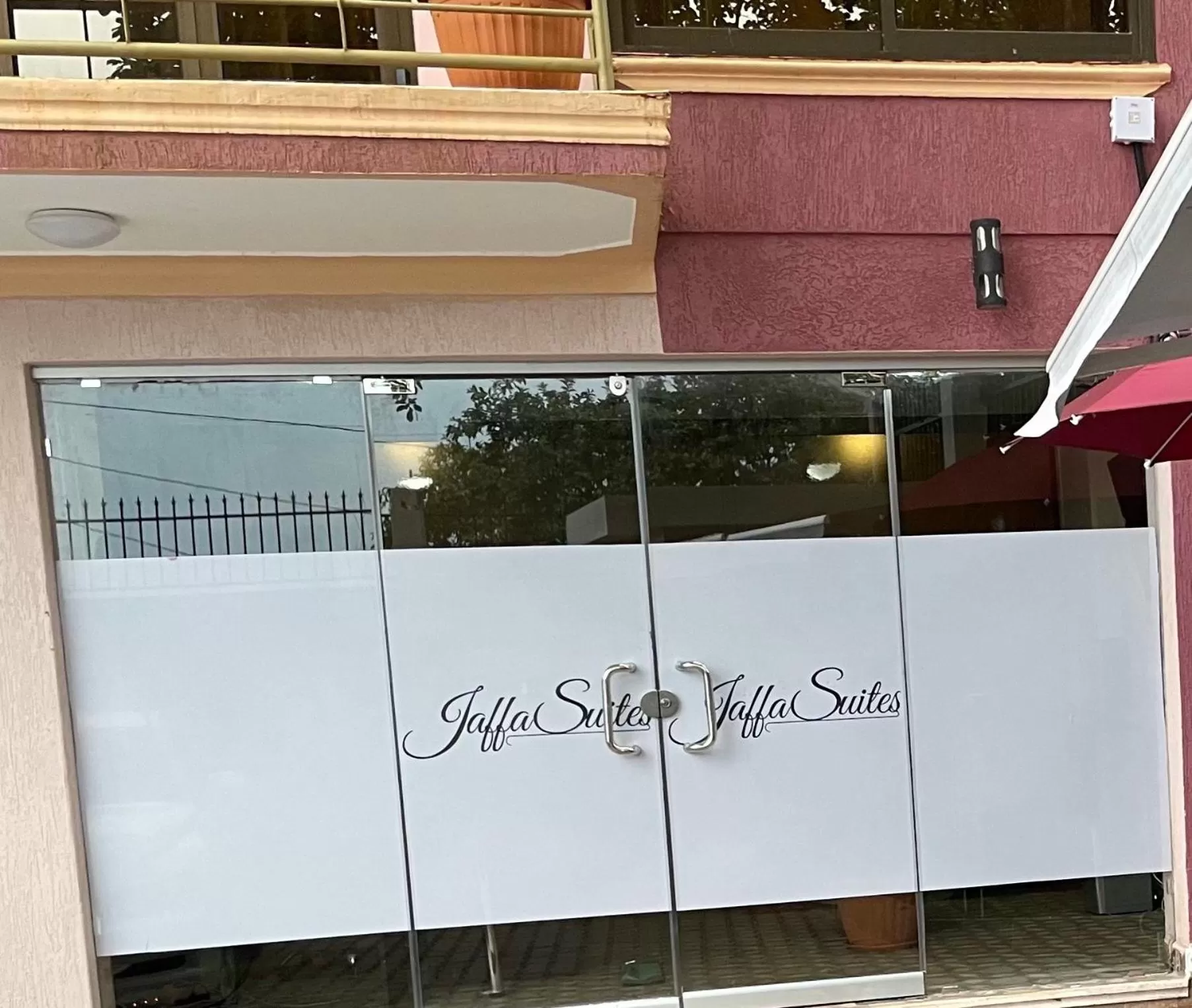 Facade/entrance in Jaffa Suites