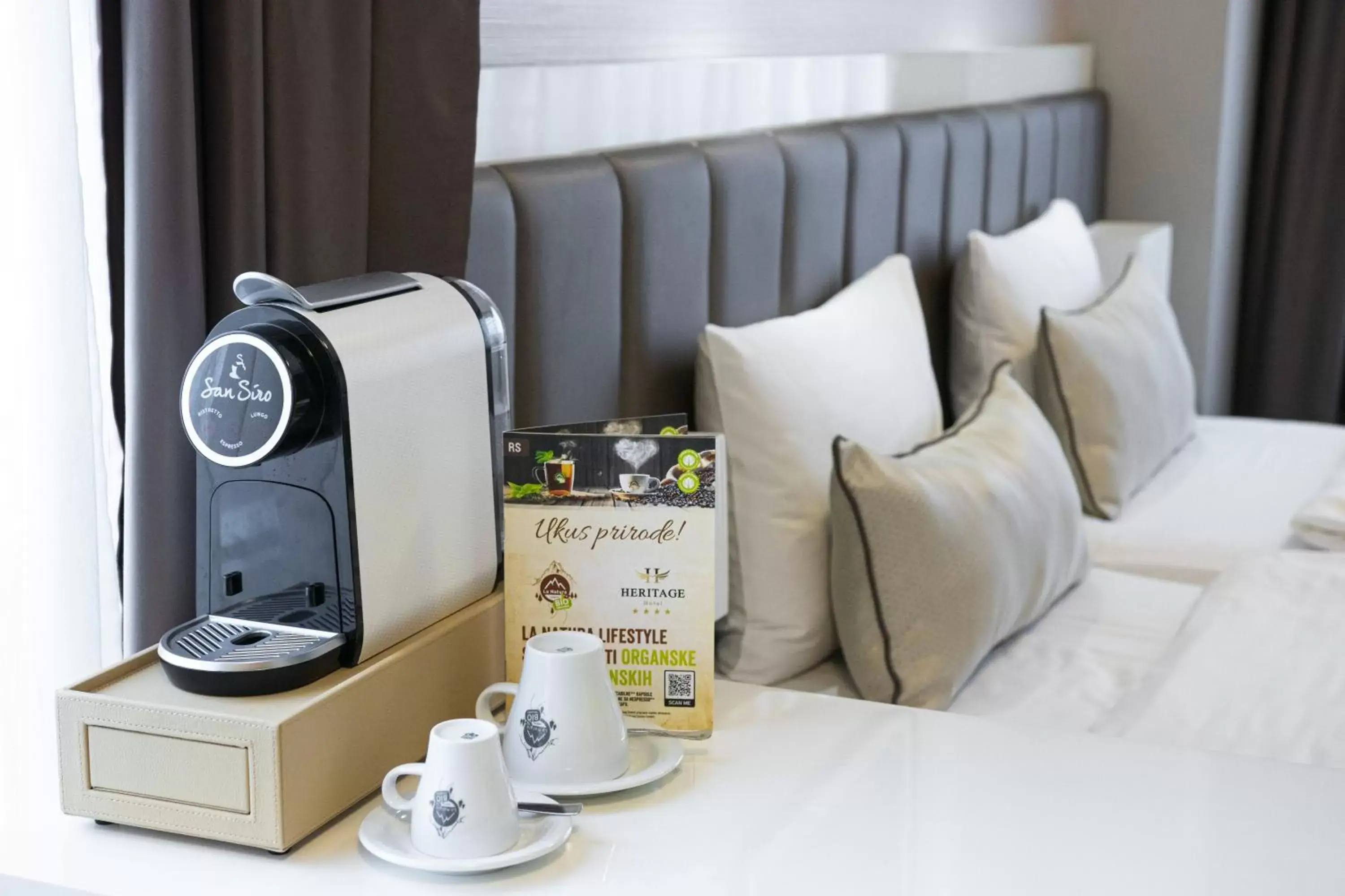 Coffee/tea facilities in Hotel Heritage
