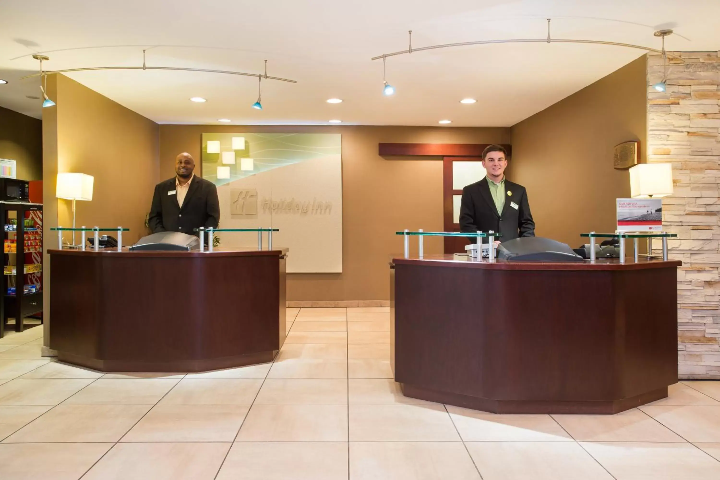 Property building, Lobby/Reception in Holiday Inn Bloomington-University Area, an IHG Hotel