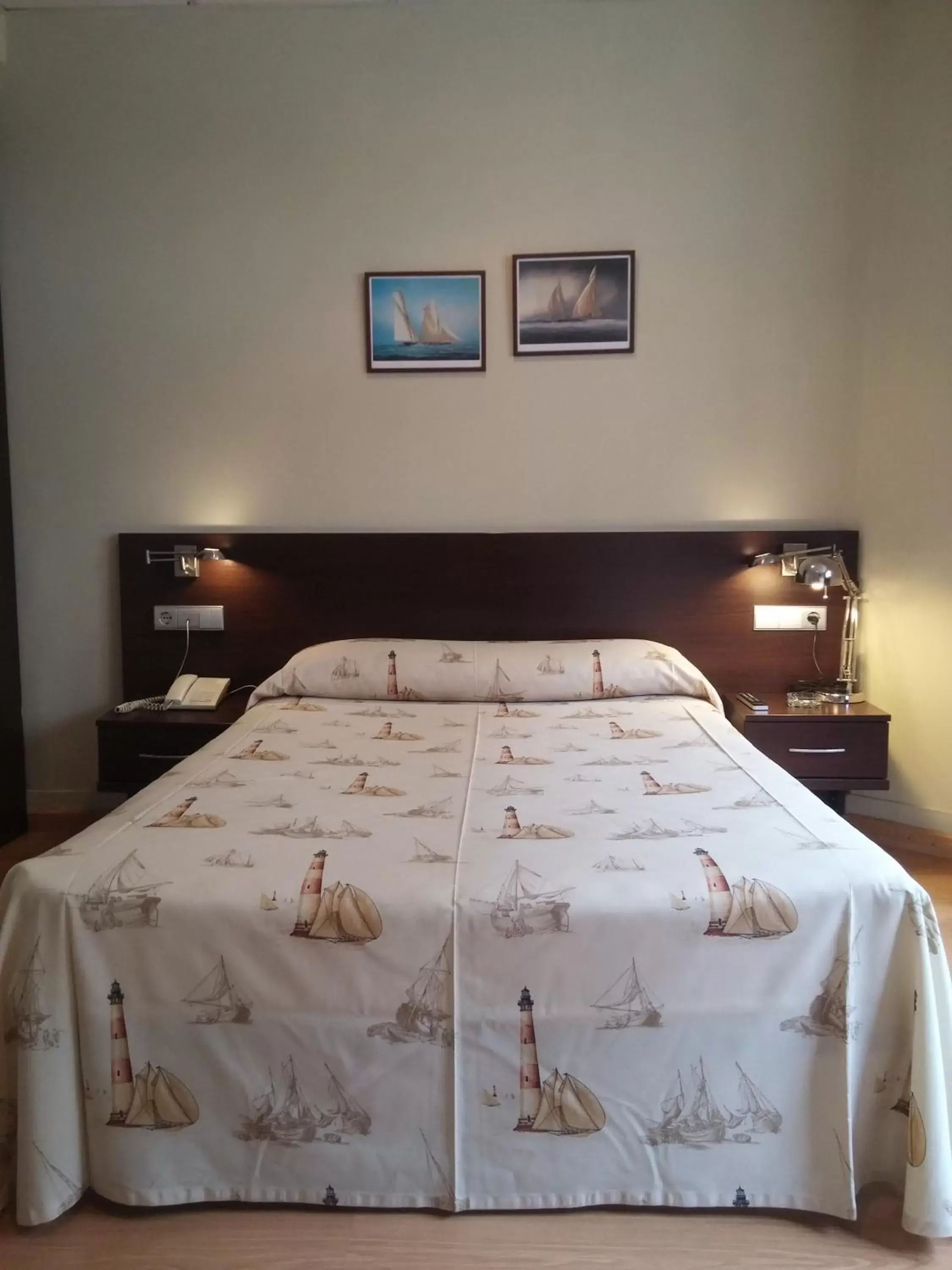 Bed in Hotel Náutico