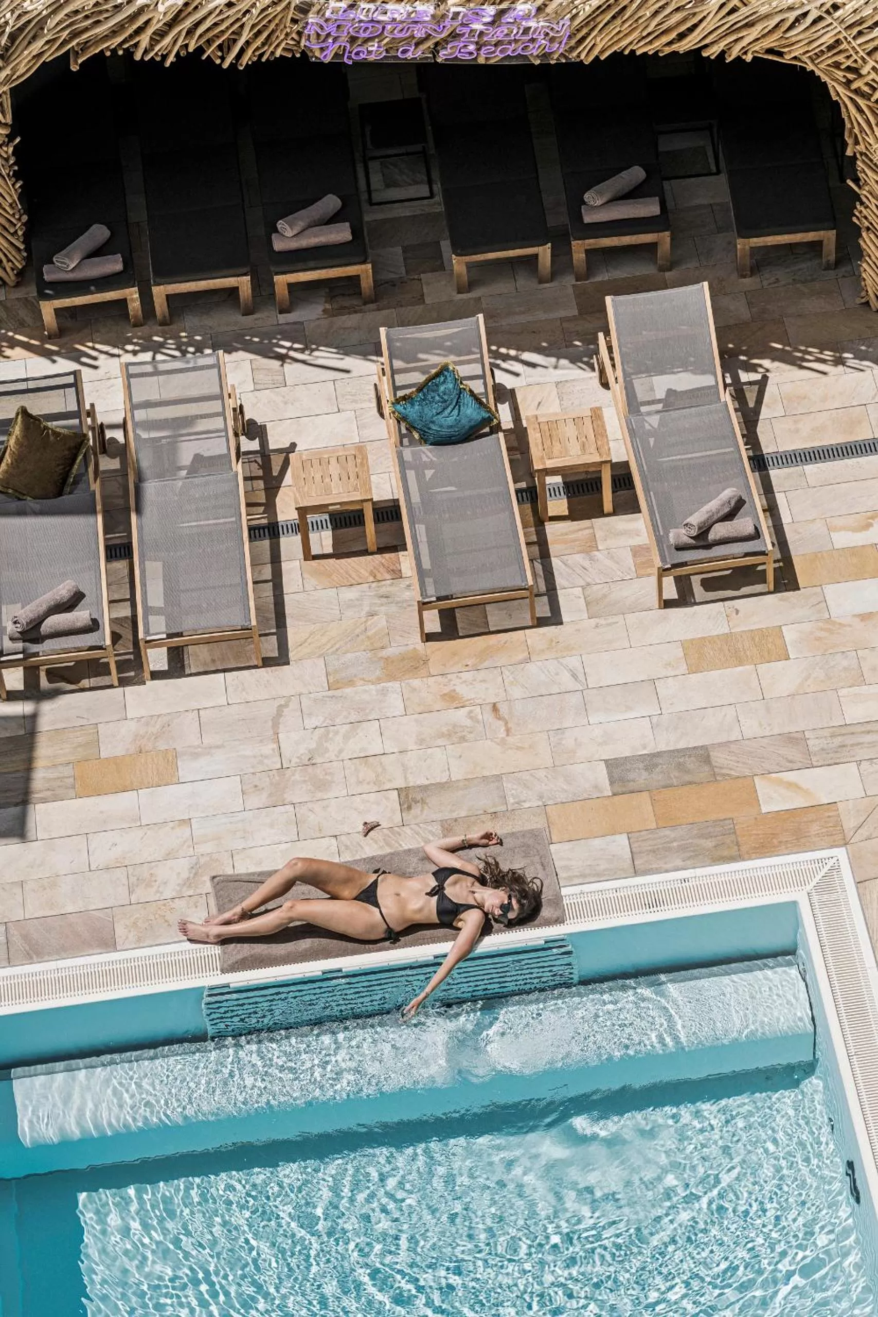 Swimming pool in Alpine Hideaway ZILLERTALERHOF - 4 Sterne Superior