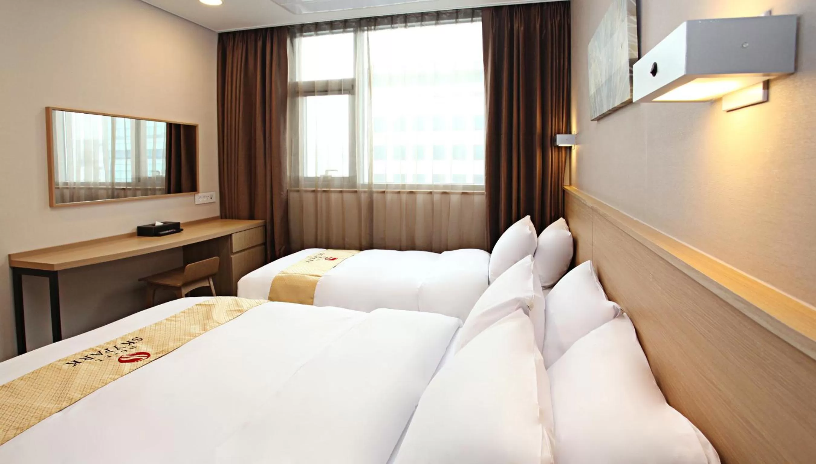 Bed in Hotel Skypark Dongdaemun I