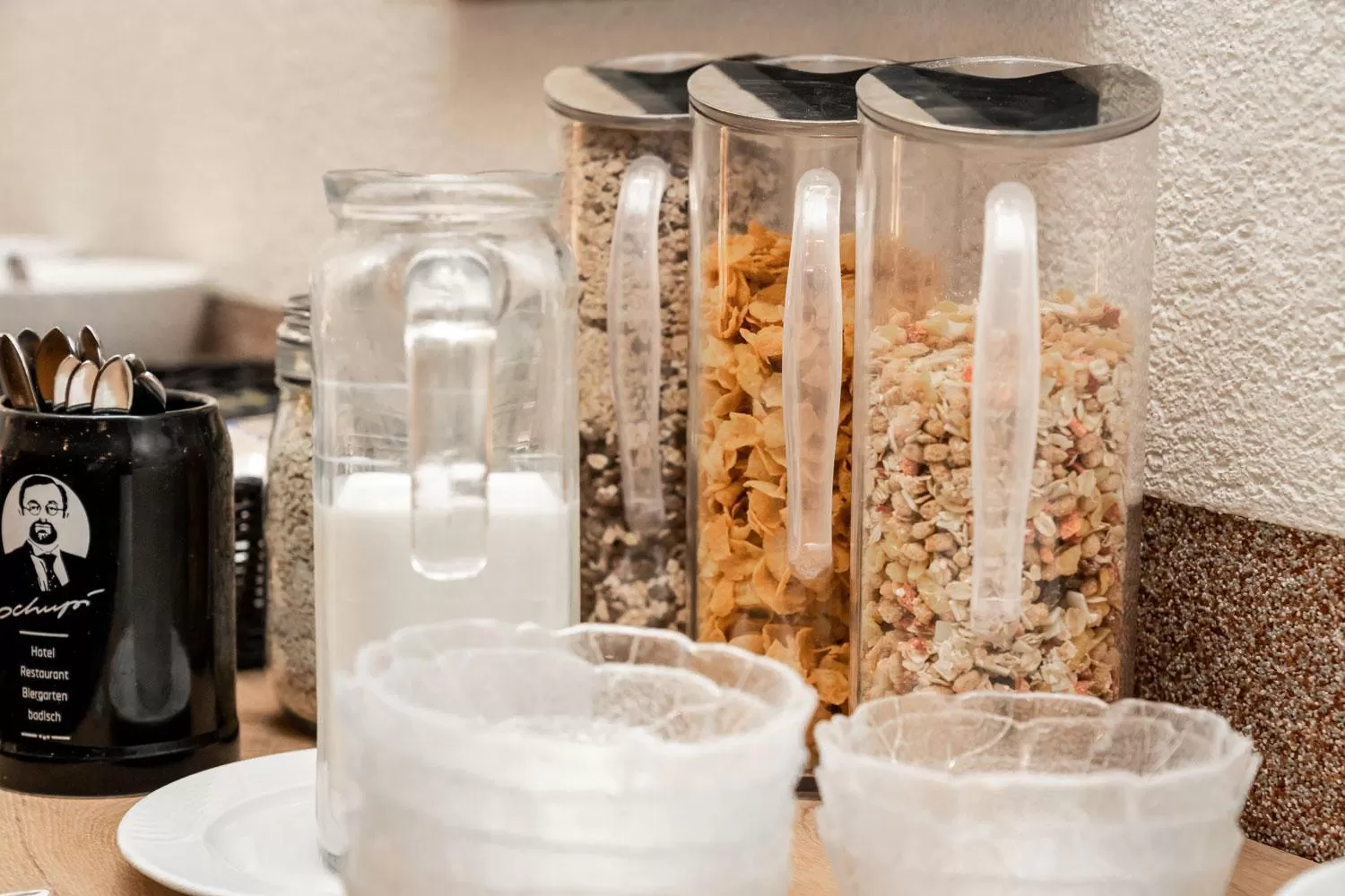 Food and drinks in Hotel Beim Schupi Karlsruhe