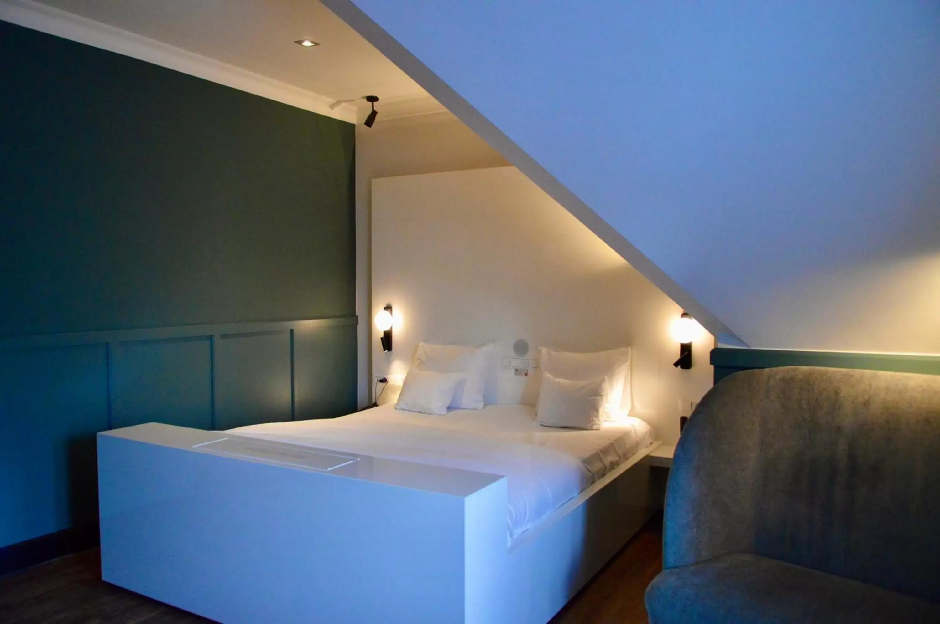 Bed in Hotel & Spa Savarin