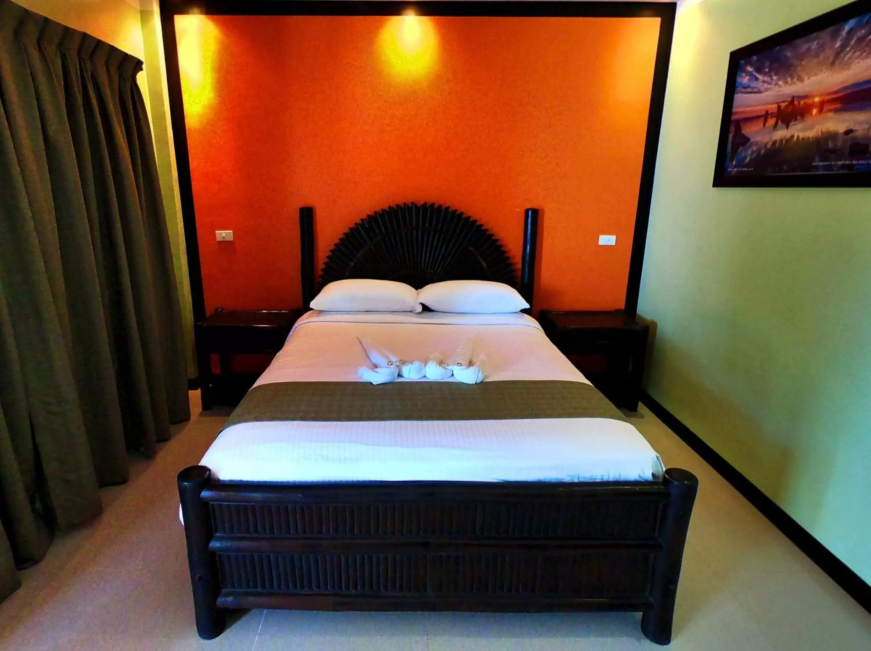 Bedroom, Bed in Malapascua Exotic Island Dive Resort