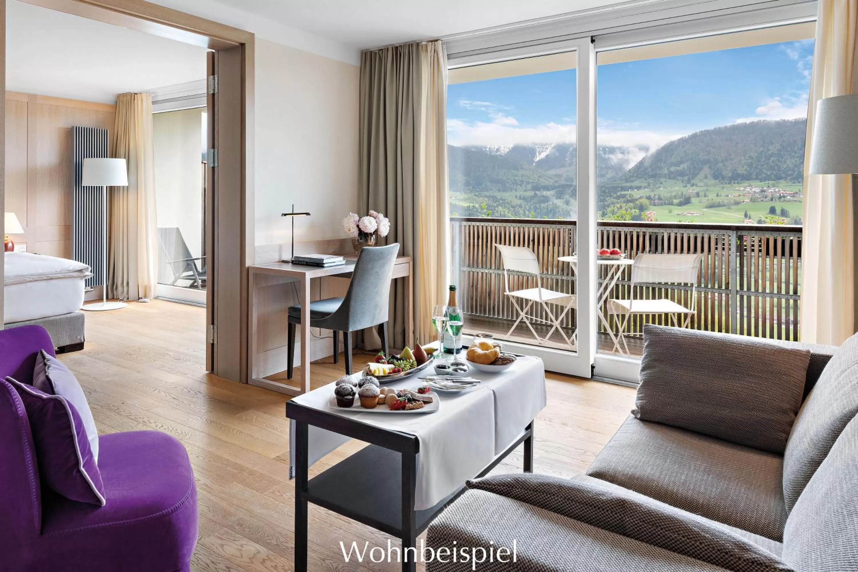 Living room in Allgäu Sonne