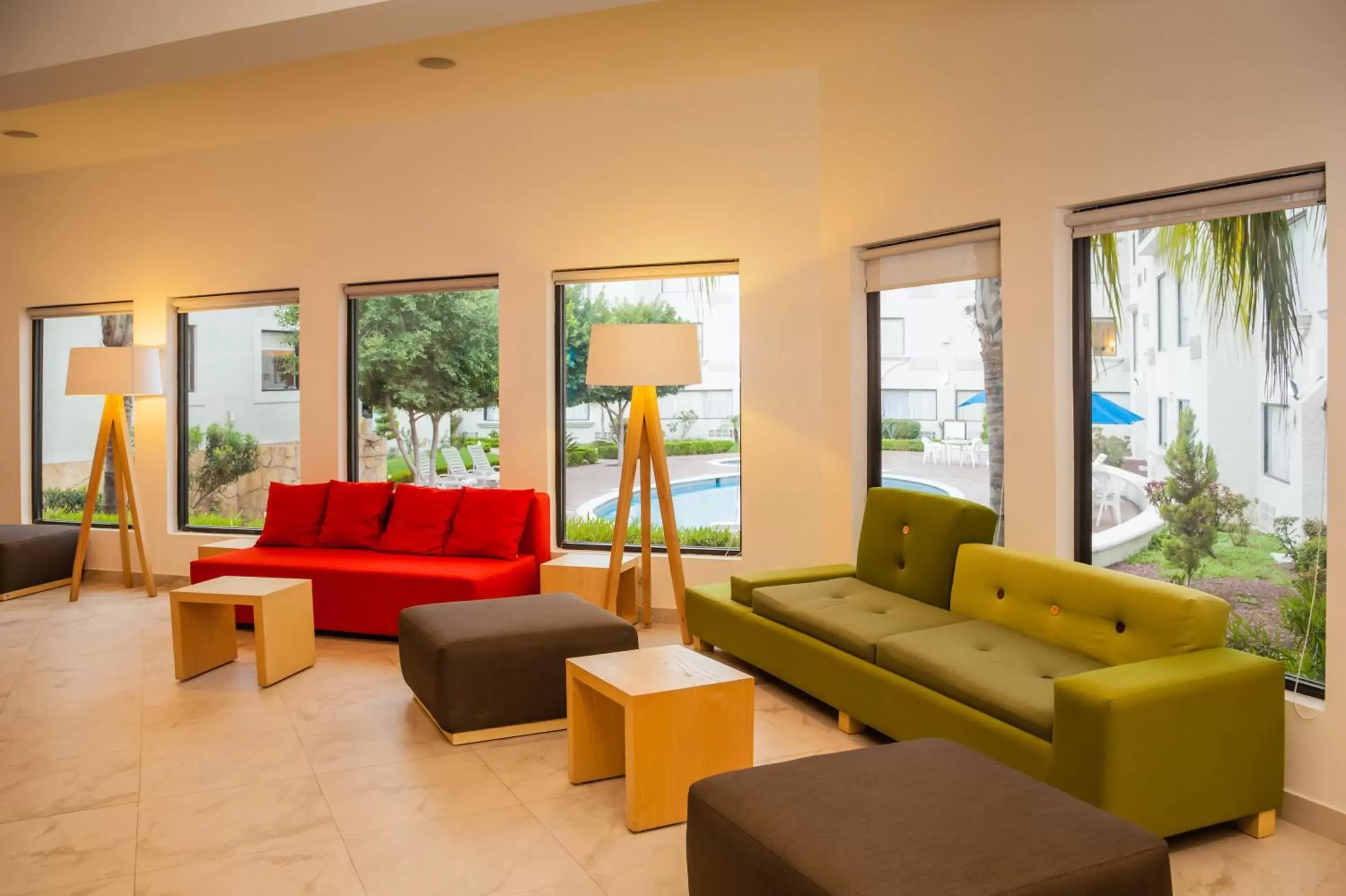 Lobby or reception, Seating Area in Fiesta Inn Monclova