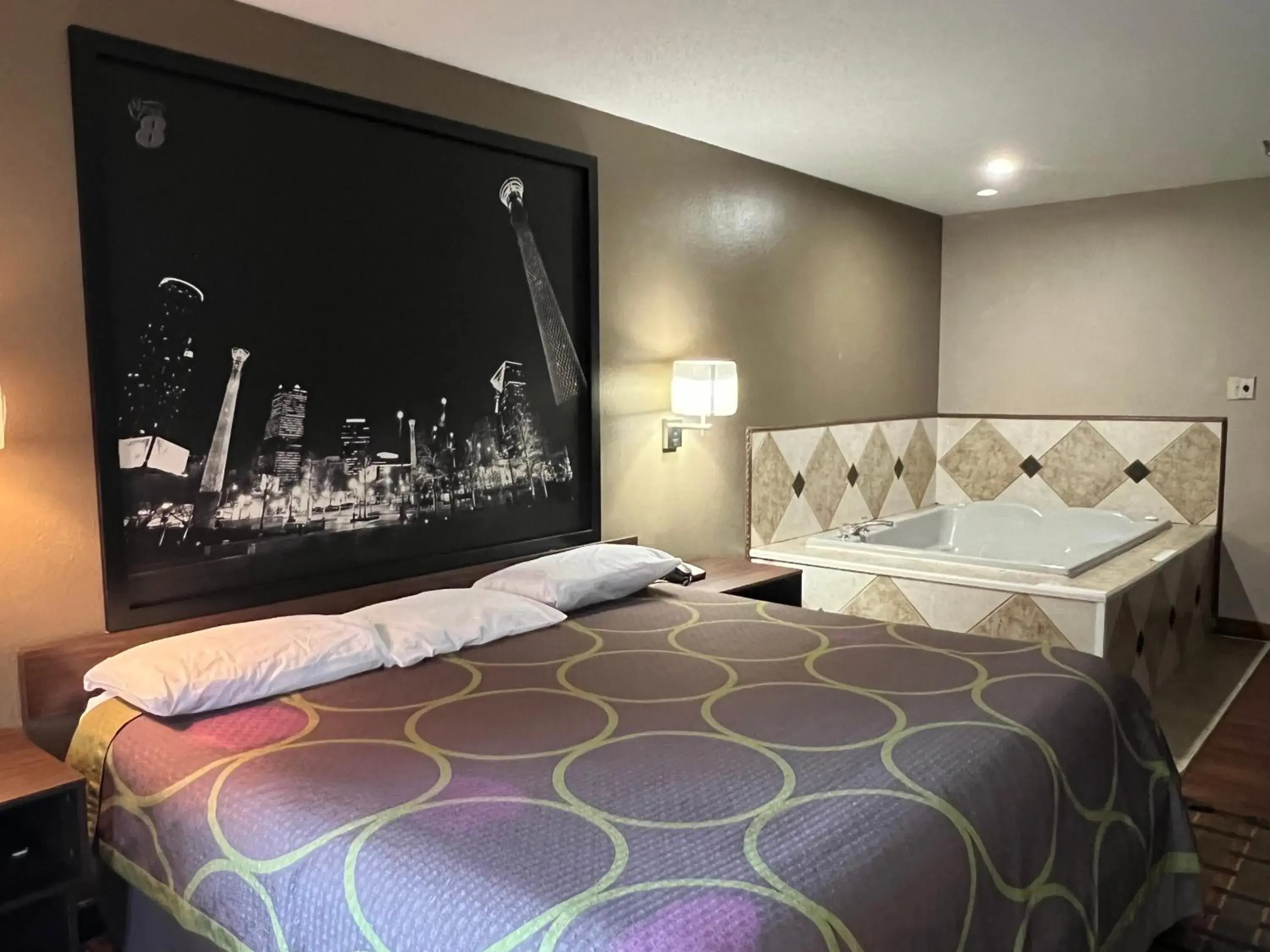 Bed in Super 8 by Wyndham Norcross/I-85 Atlanta