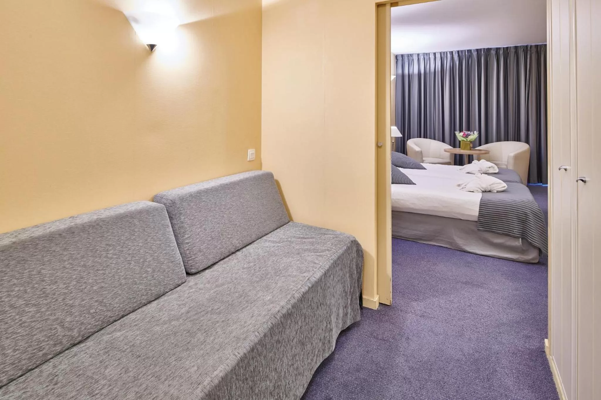 Photo of the whole room, Bed in Hotel *** & Spa Vacances Bleues Villa Marlioz