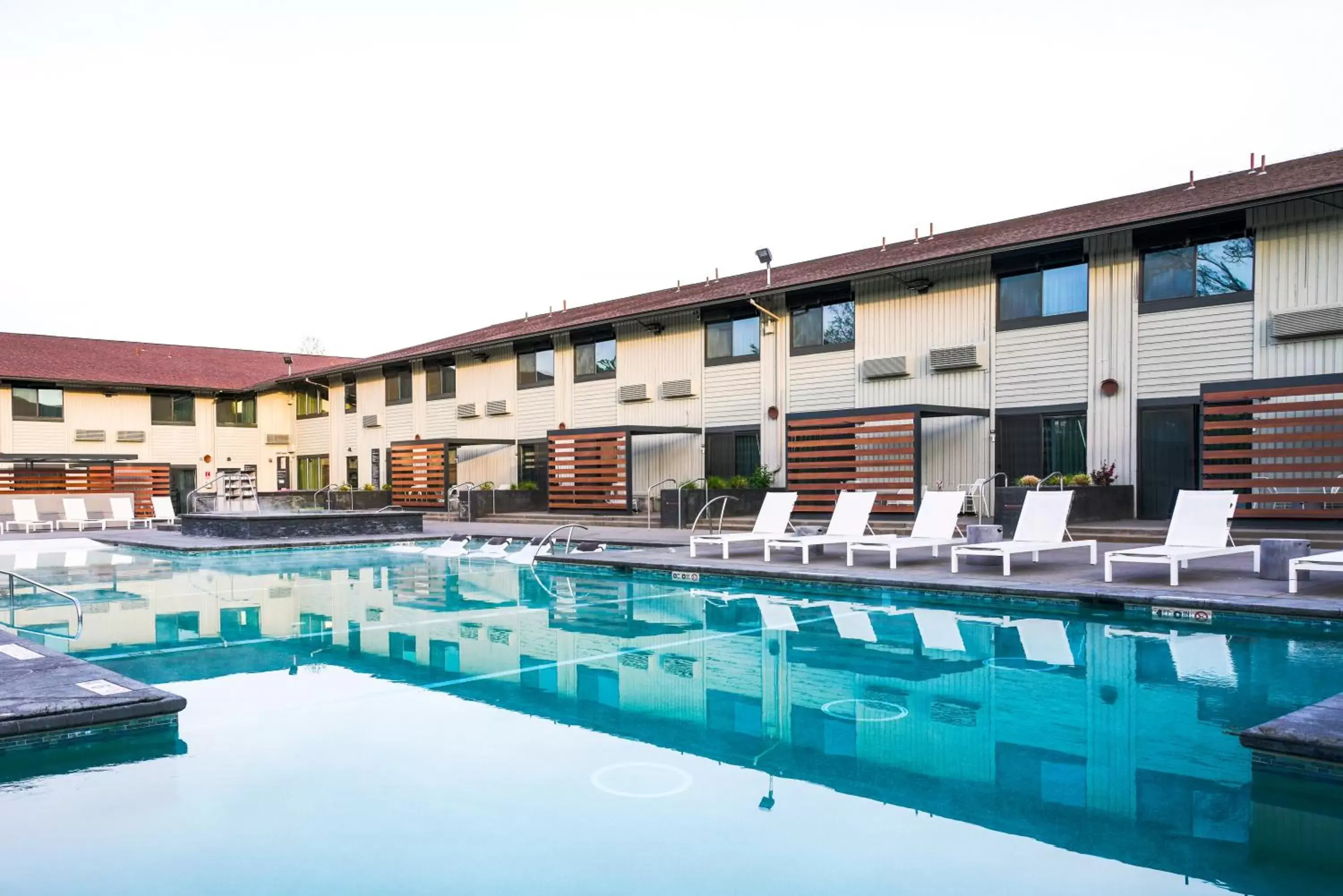 Pool view, Property Building in Ruby River Hotel