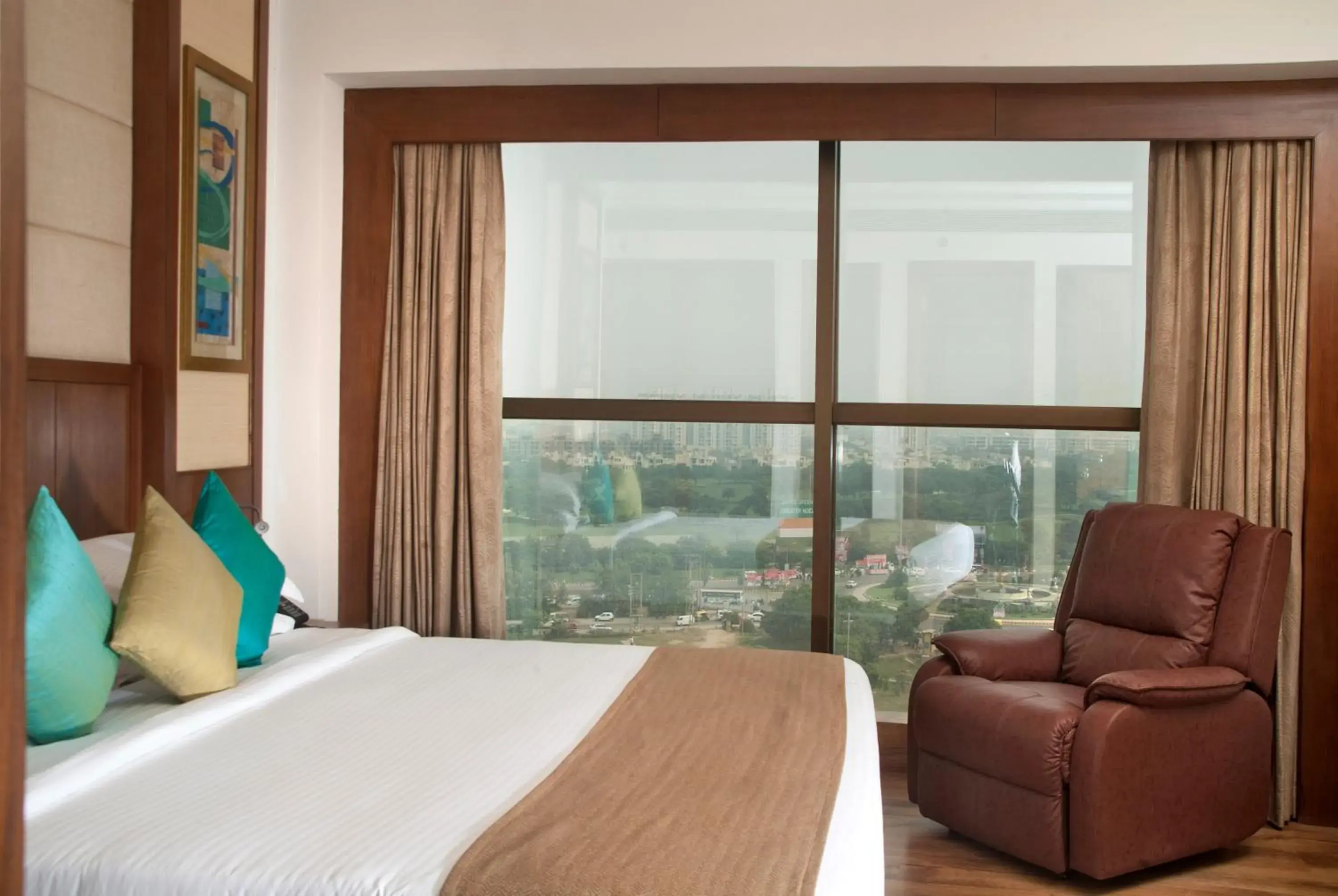 Bed in Savoy Suites Greater Noida Bed in Savoy Suites Greater Noida