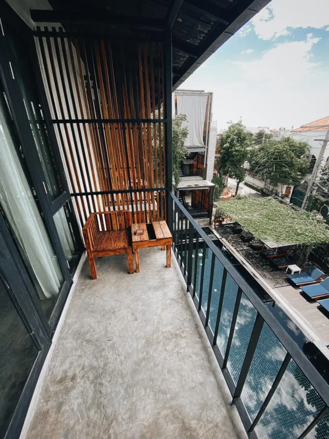 Balcony/Terrace in Lamphu House Chiang Mai - SHA Extra Plus Certified