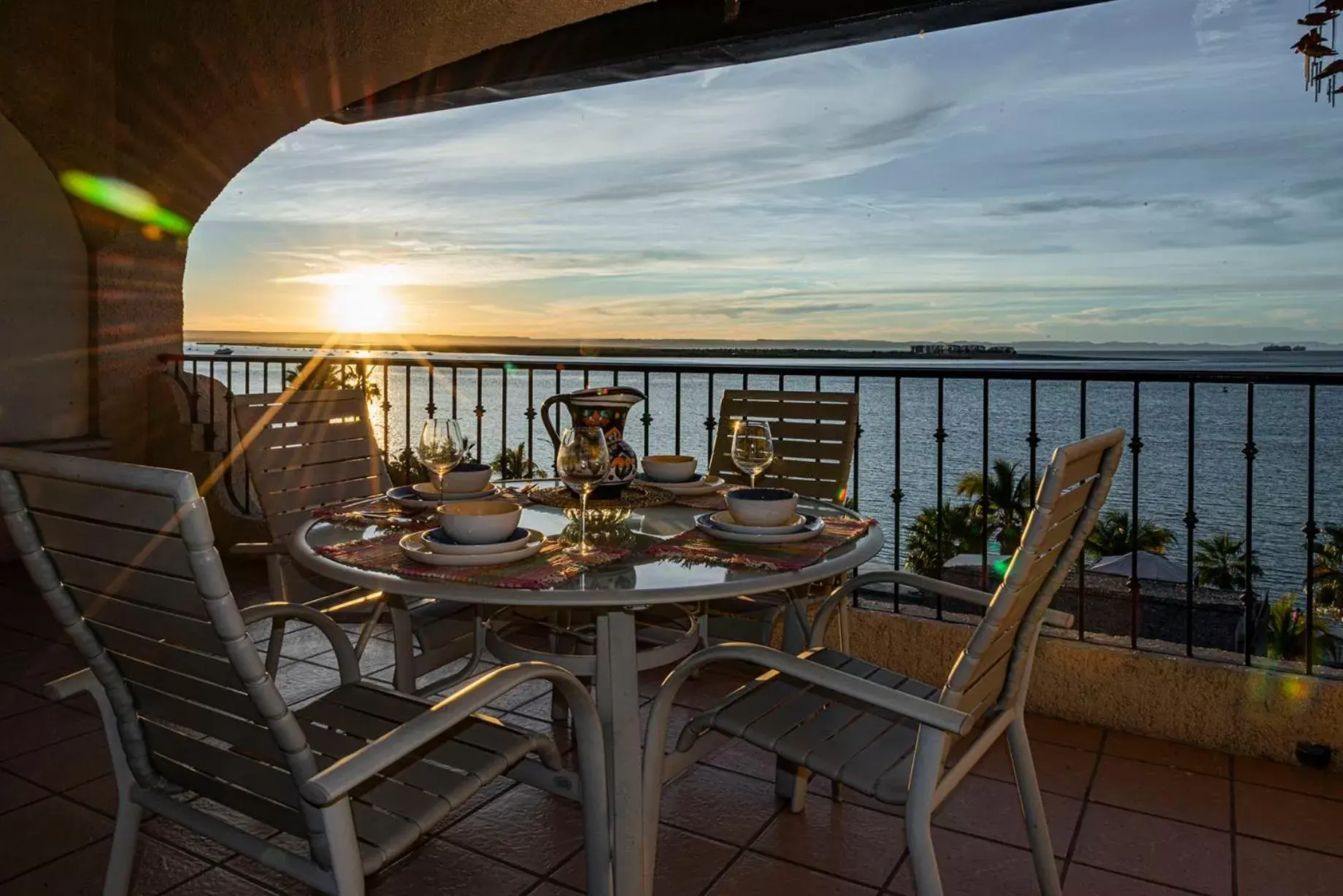 Balcony/Terrace in Las Gaviotas Condo-Hotel La Paz BCS