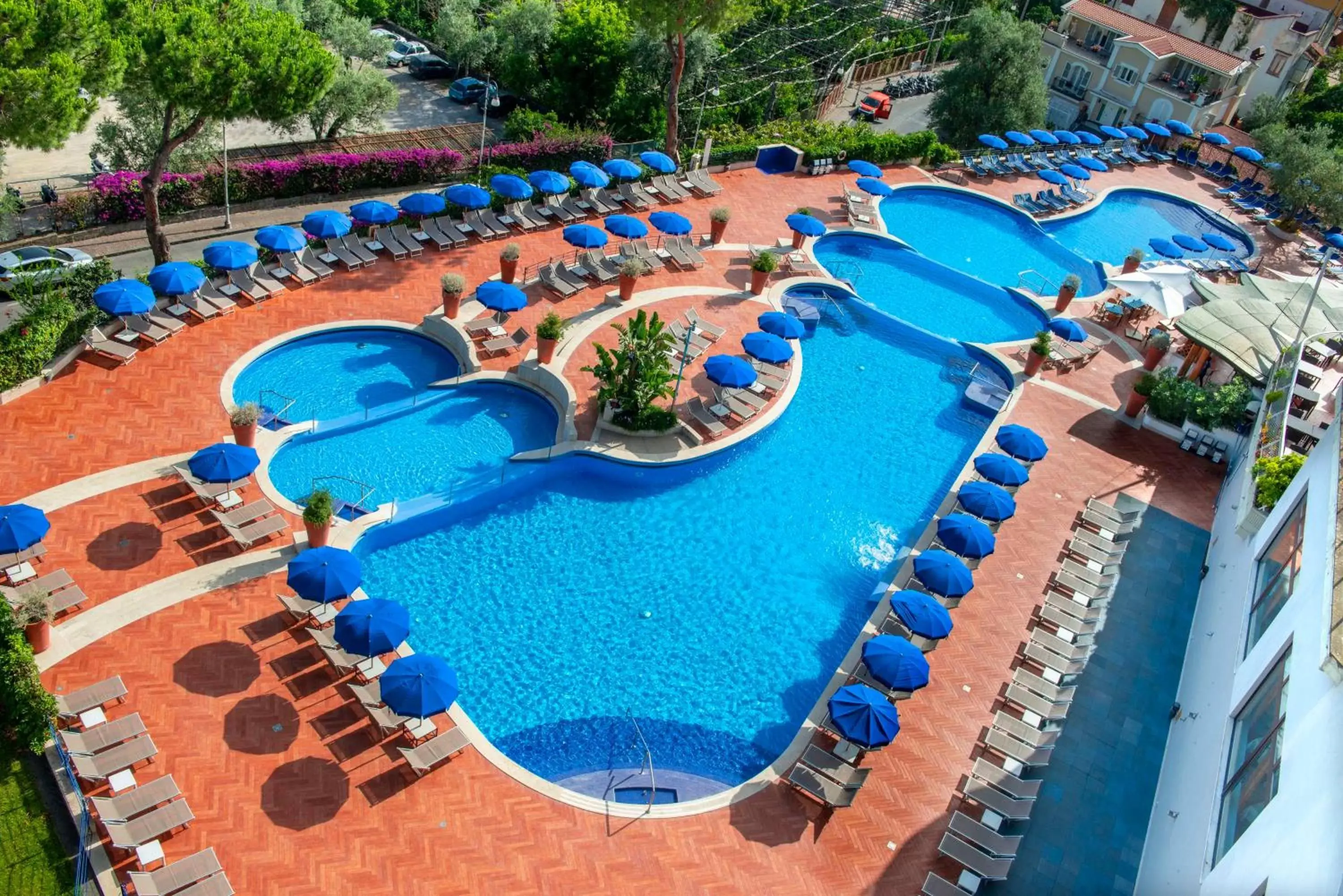 Pool View in Hilton Sorrento Palace