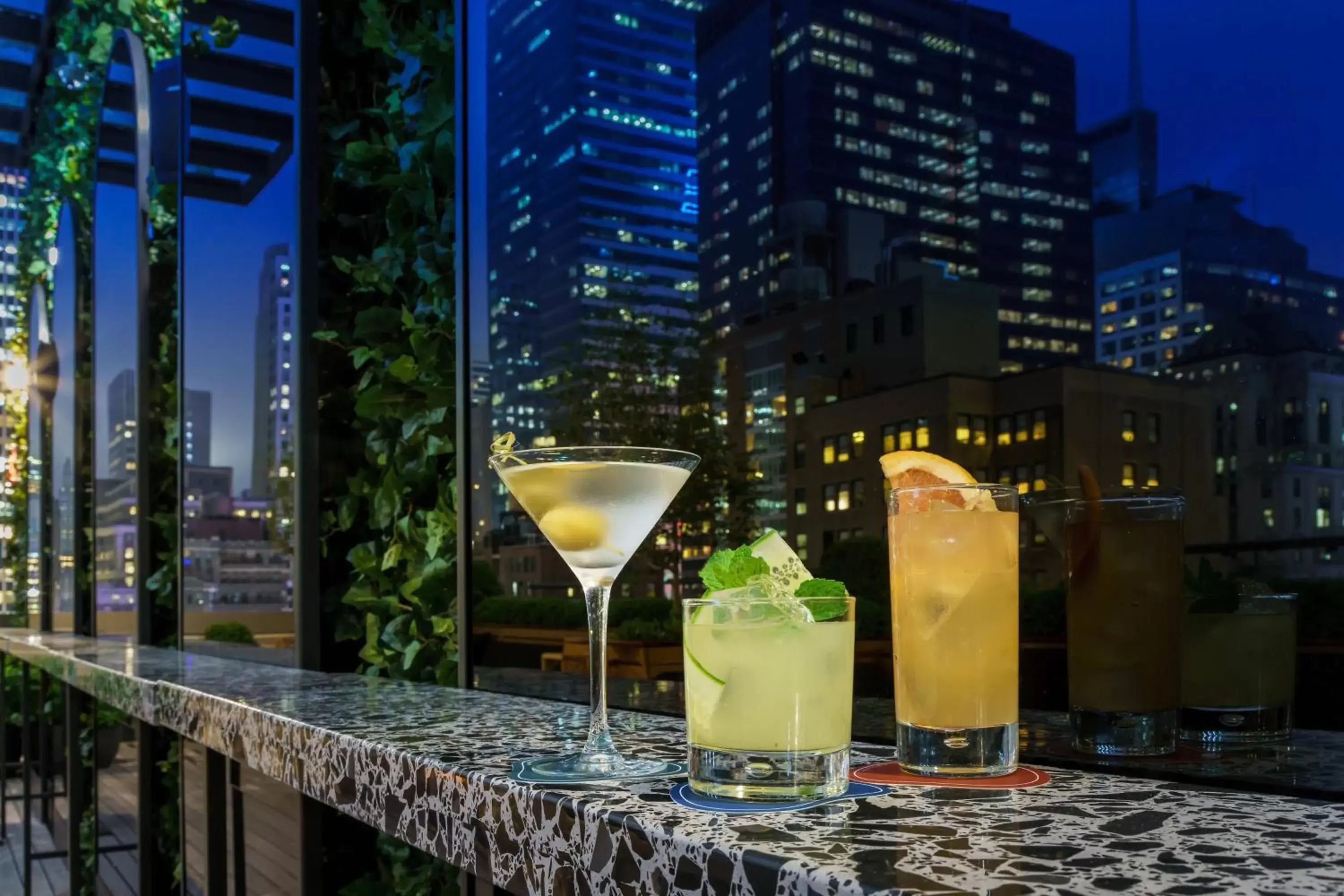 Lounge or bar in AC Hotel by Marriott New York Times Square