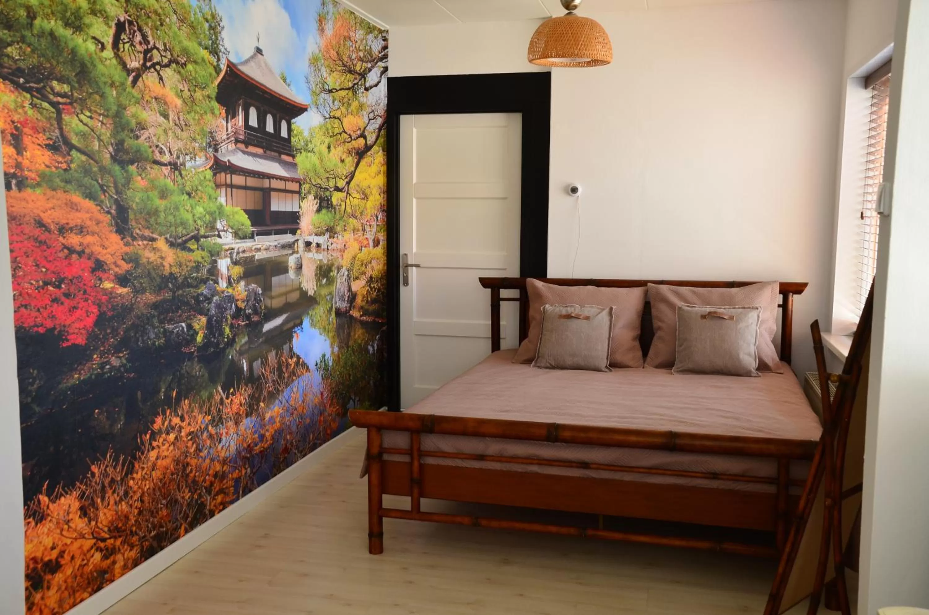 Bed in Wellness Bed & Breakfast Pergamo