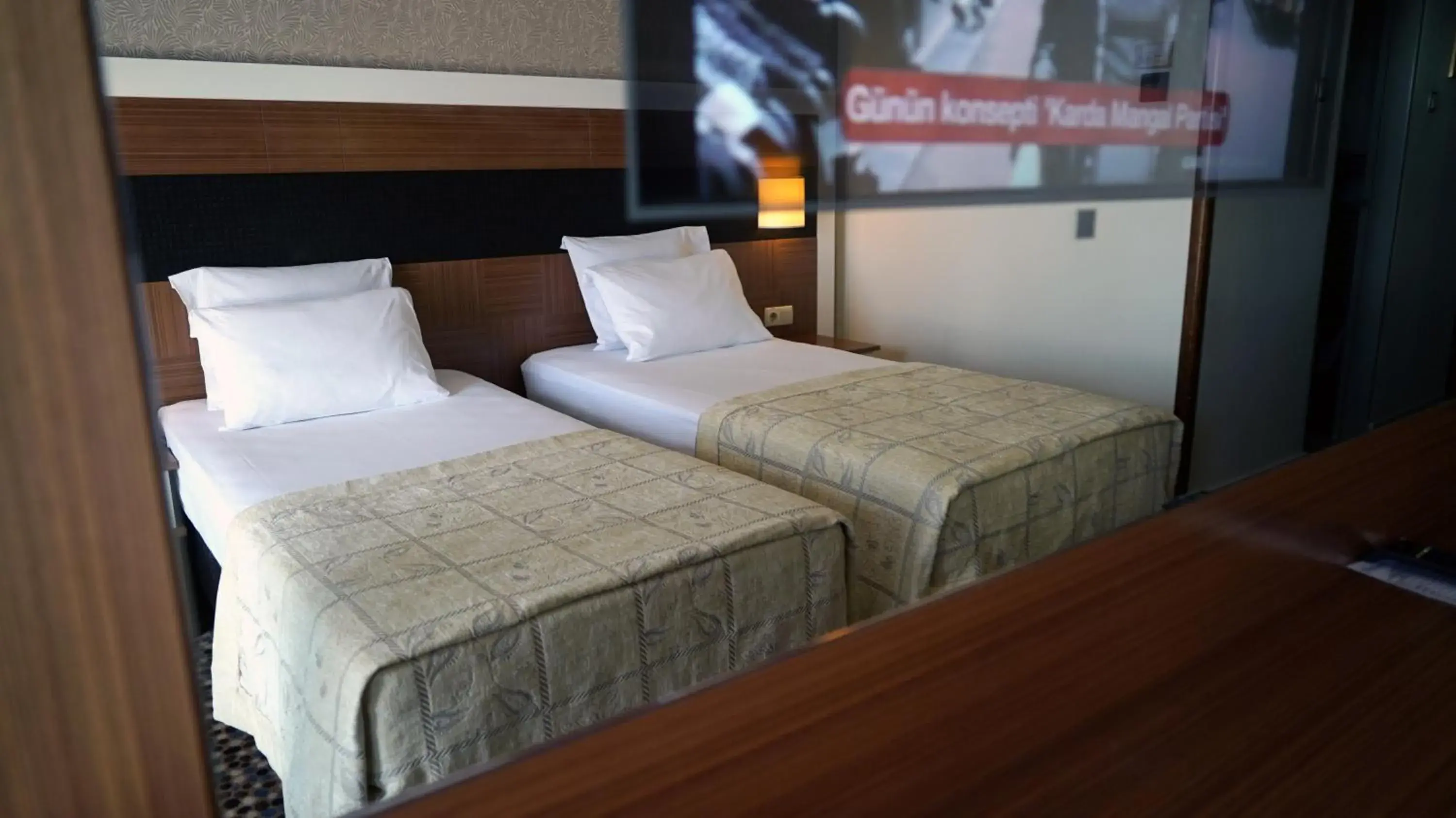 Bed in Derici Hotel