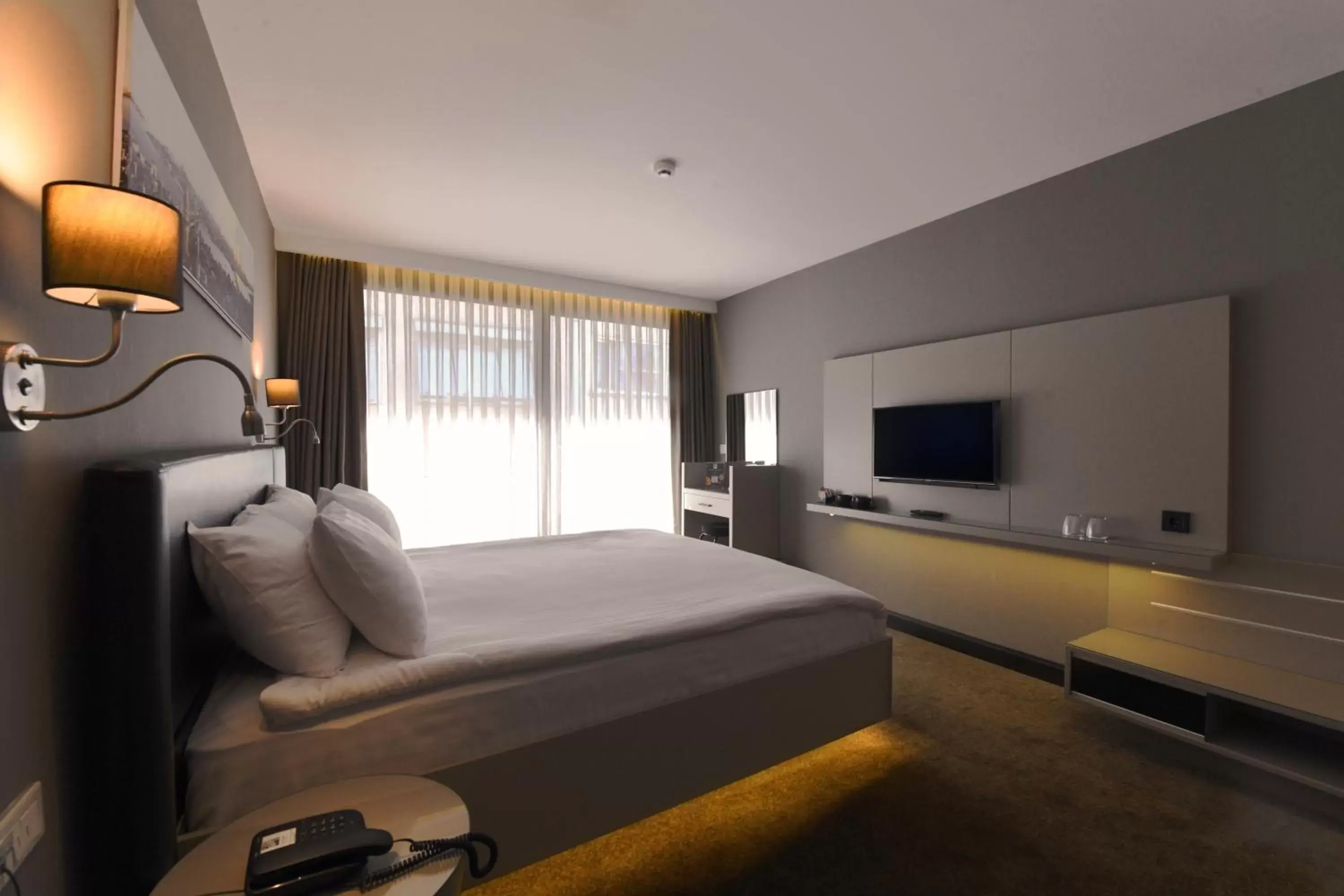 Bed in Inncity Hotel Nisantasi